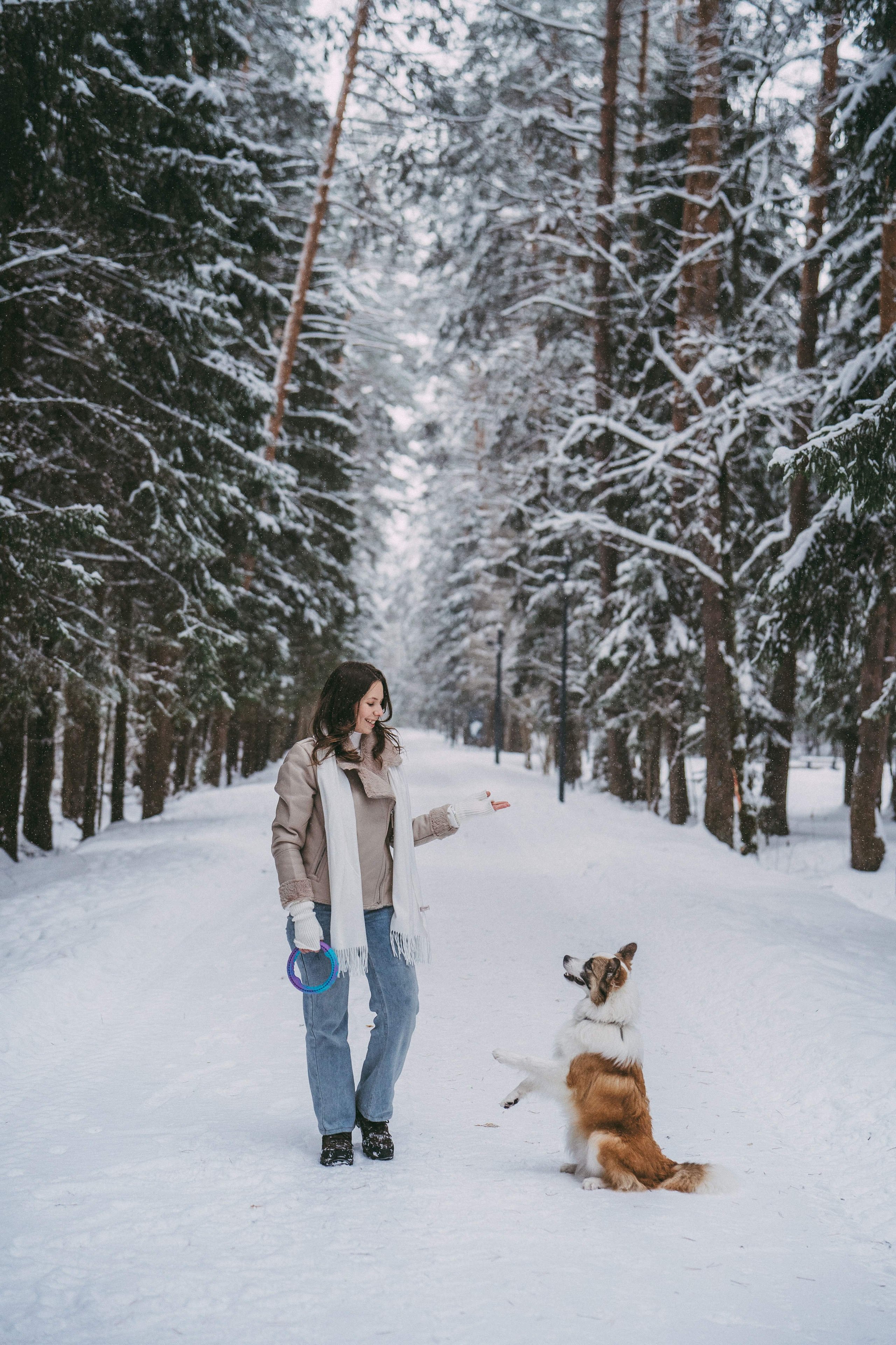Катя, Анатолий и Елай. Фотограф анималист в Москве и Санкт-Петербурге Свиридова Анна