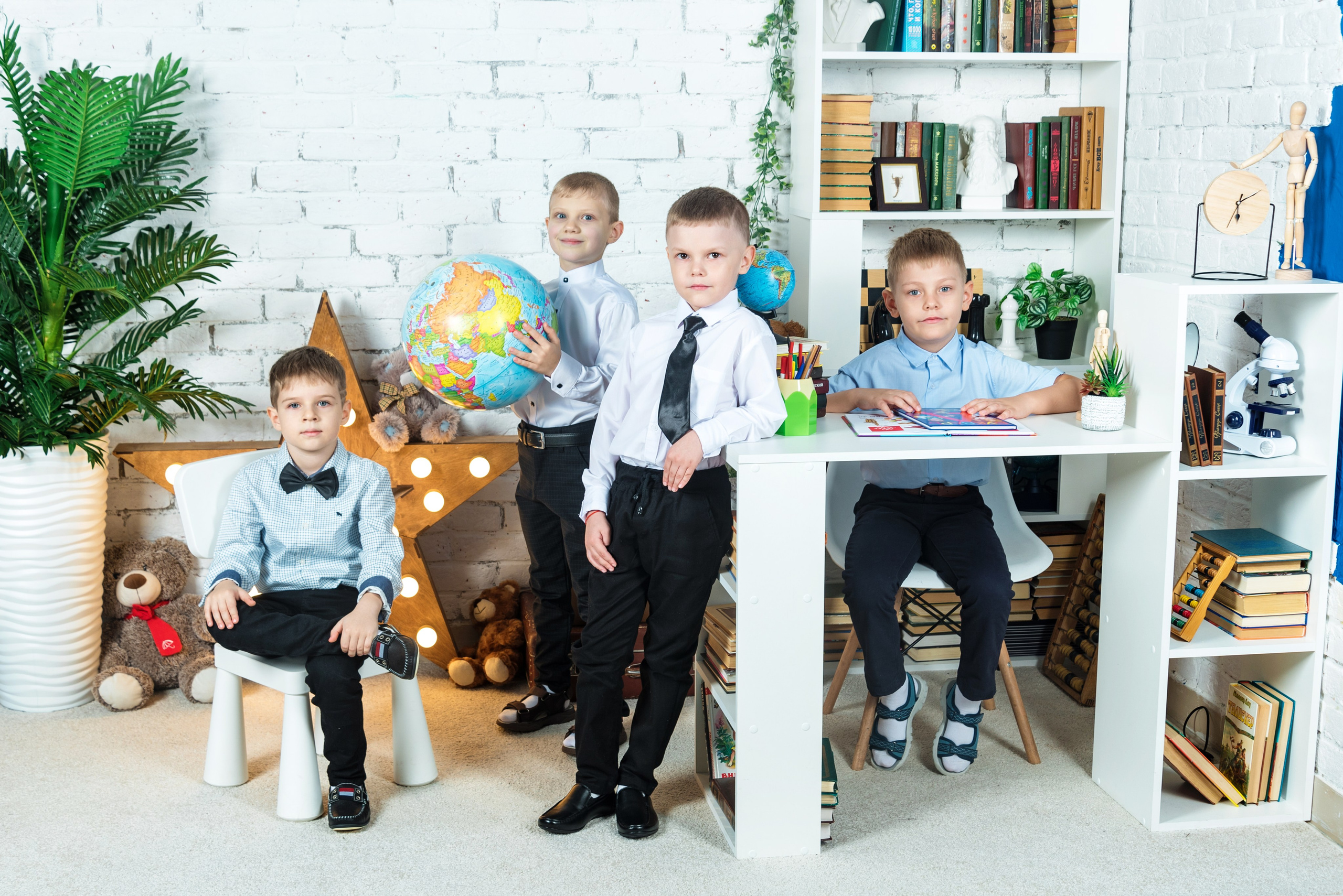 Съёмки в фотостудии. Выпускные альбомы. Южноуральск