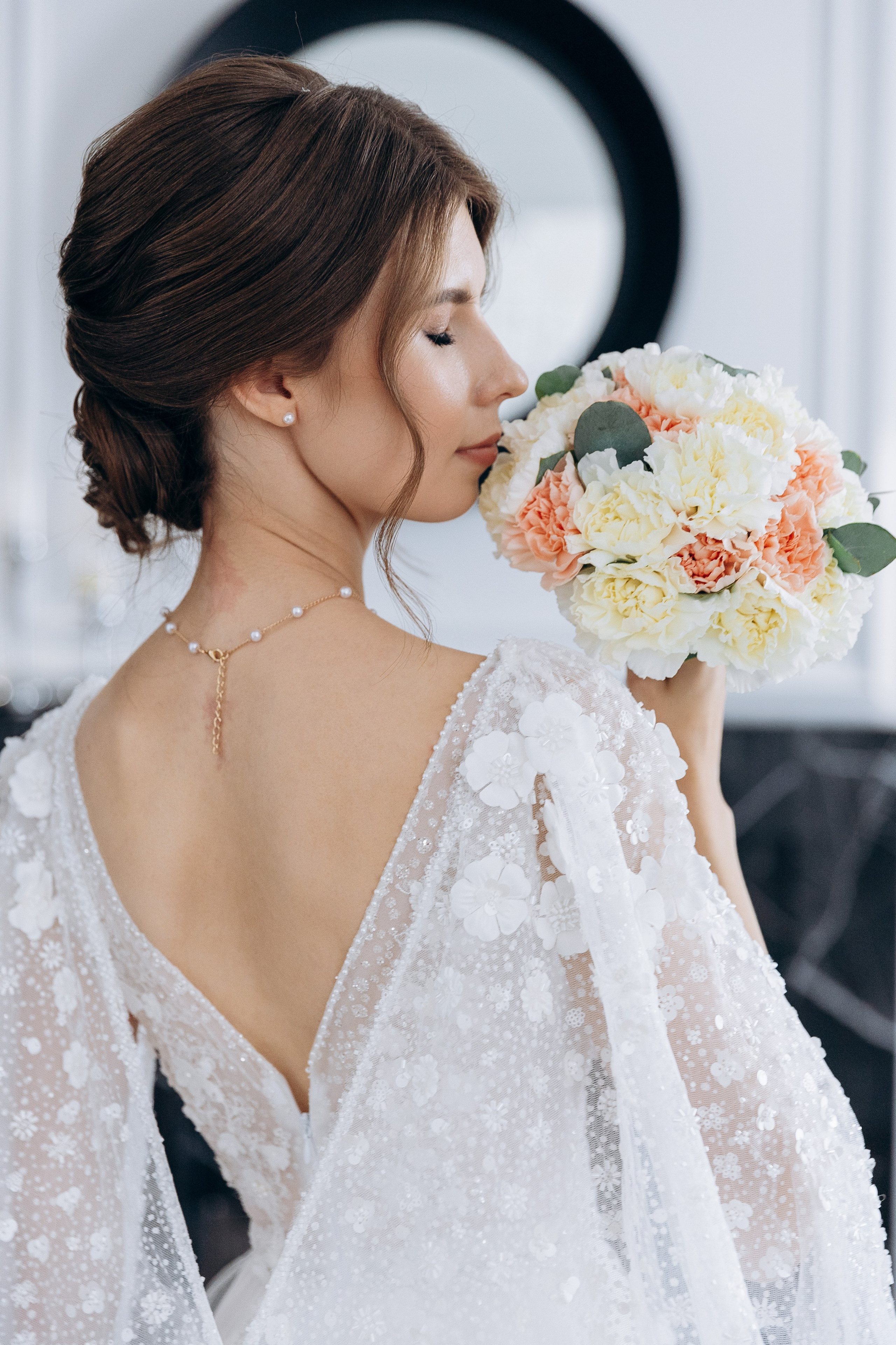 свадебная фотосессия в фотостудии, фотограф на свадьбу