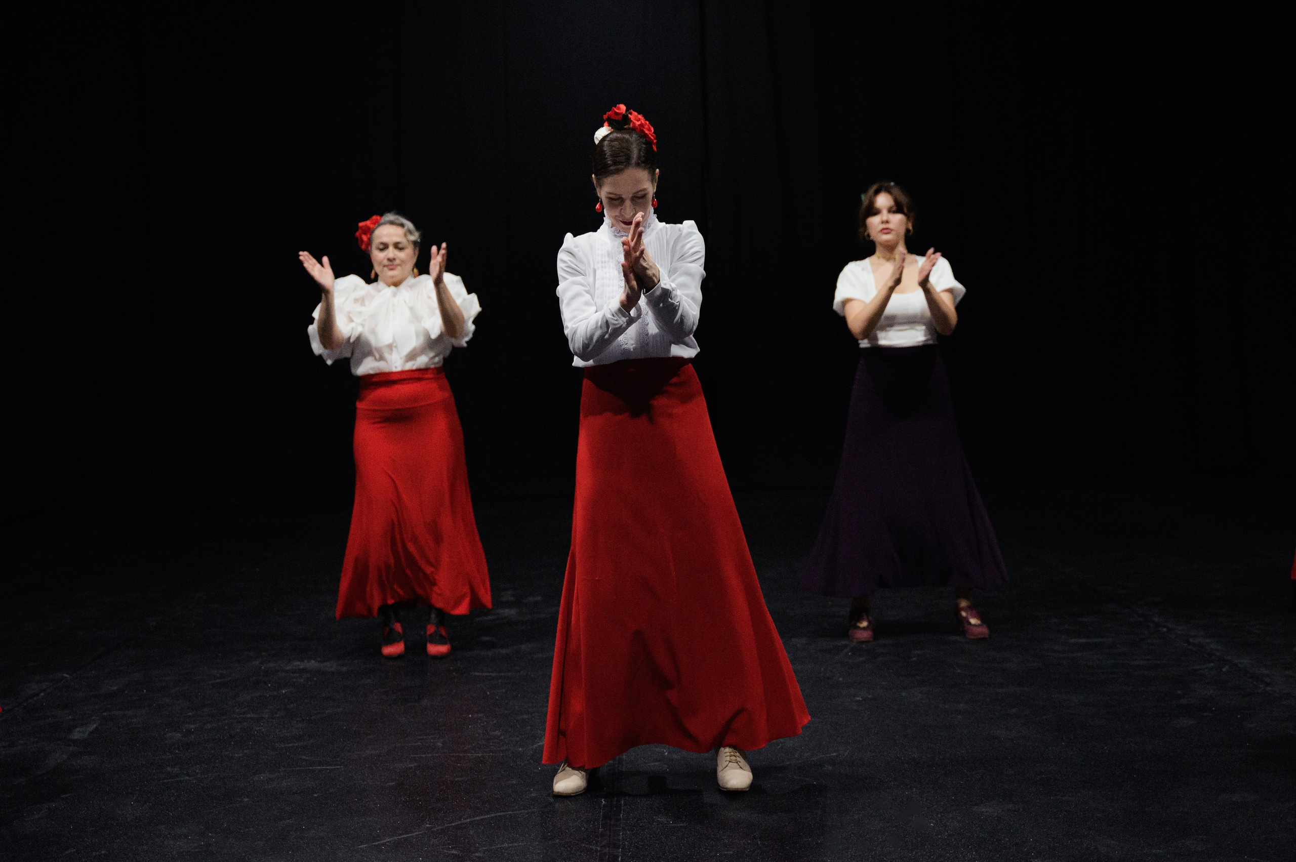 Концерт школы фламенко Los Tacones. Елена Чеснокова спортивный фотограф во Владимире и Белграде
