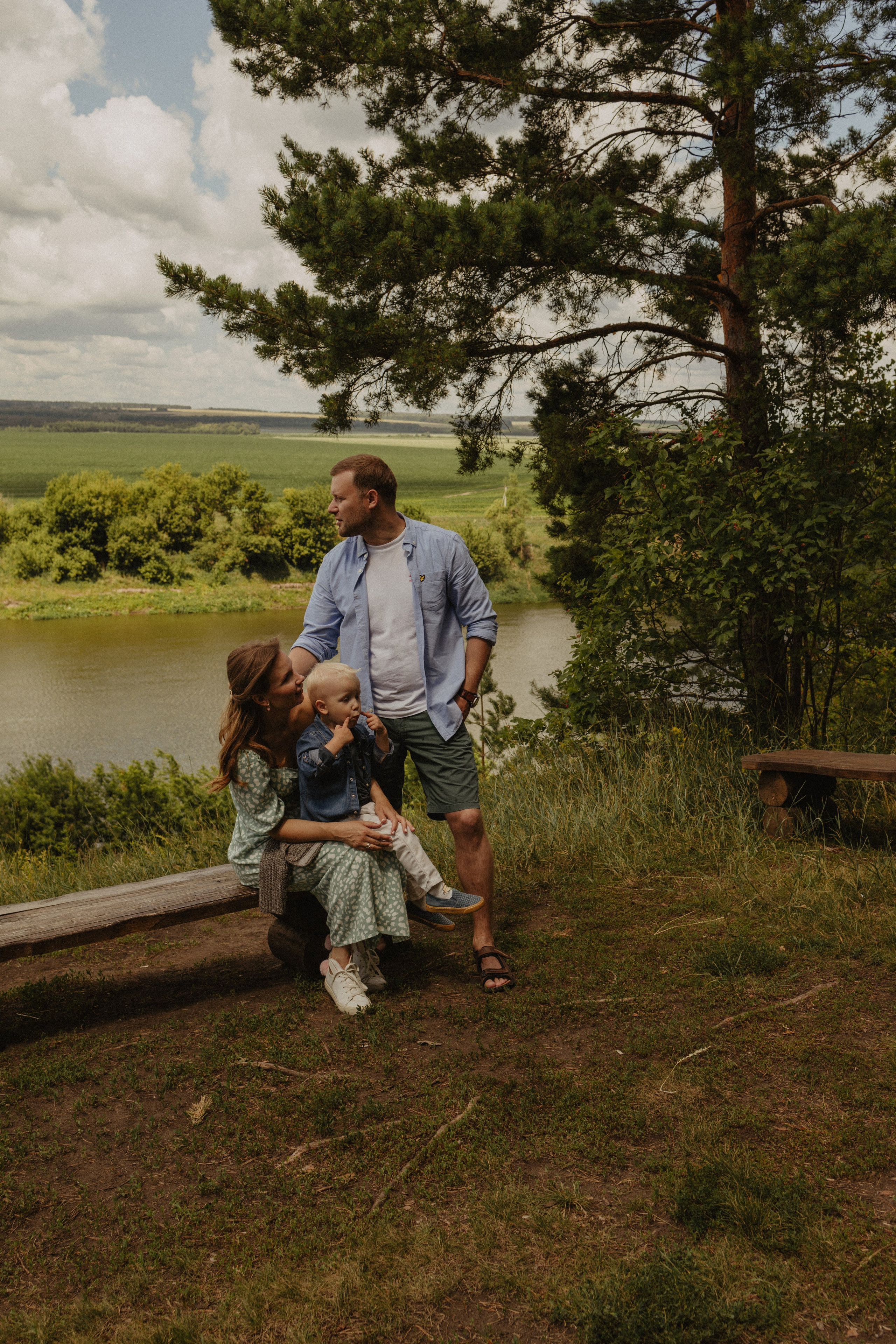 В Донском лесу. Семейный лайфстайл фотограф в г. Липецк