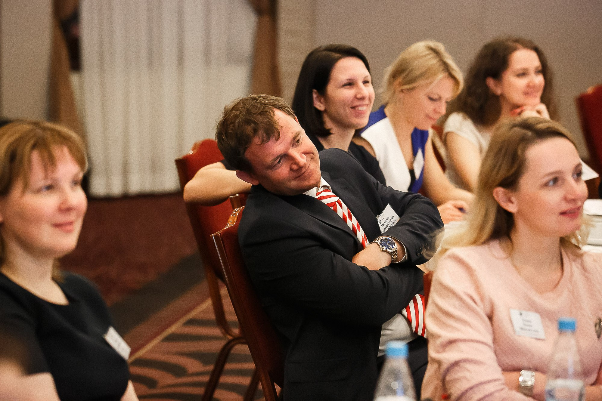 Конференция в «CORINTHIA». Рабочая сторона — бизнес портрет и репортаж в Санкт-Петербурге