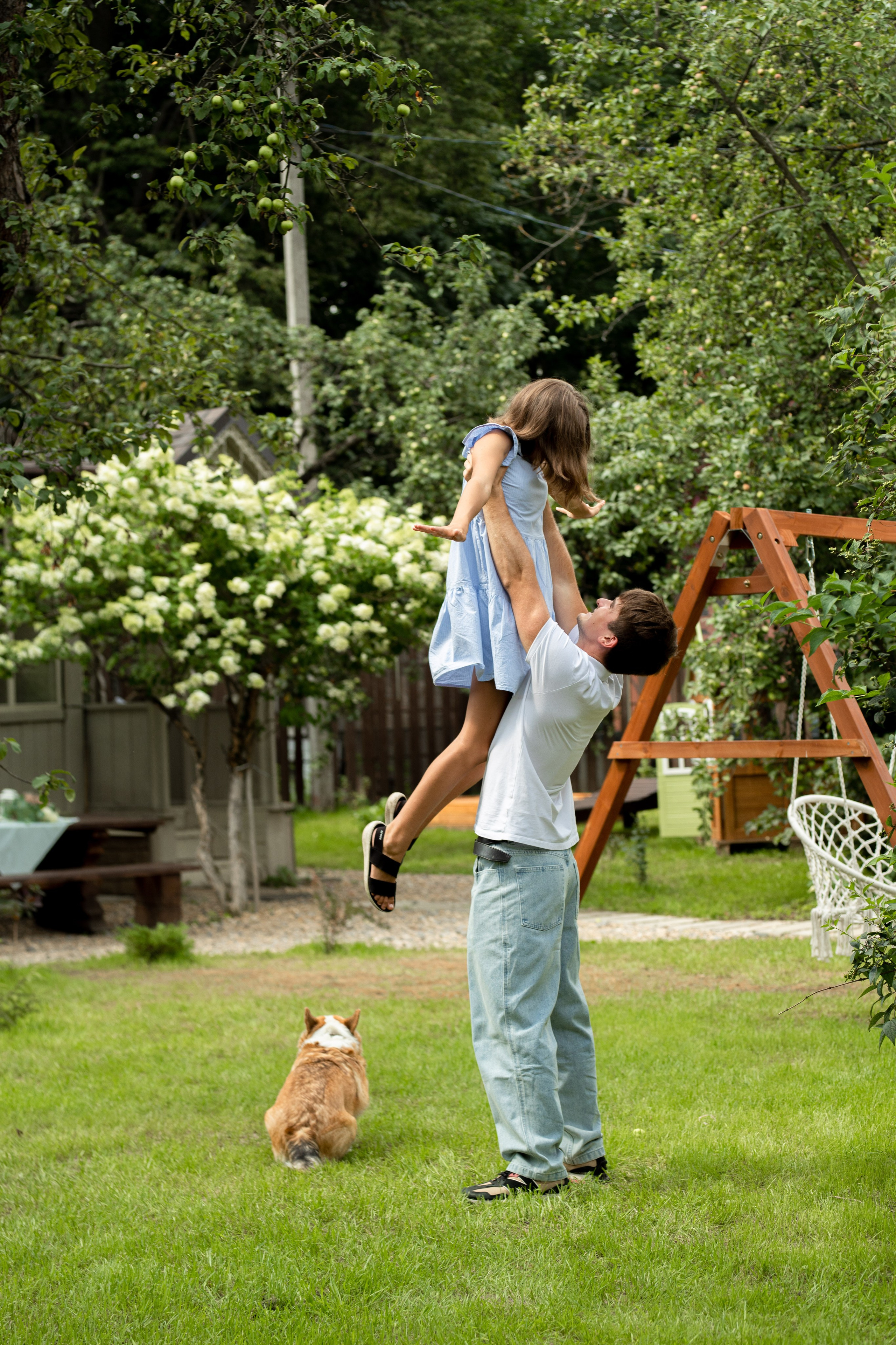 Семейная фотосессия на даче в Купавне. Фотограф в Железнодорожном и Балашихе