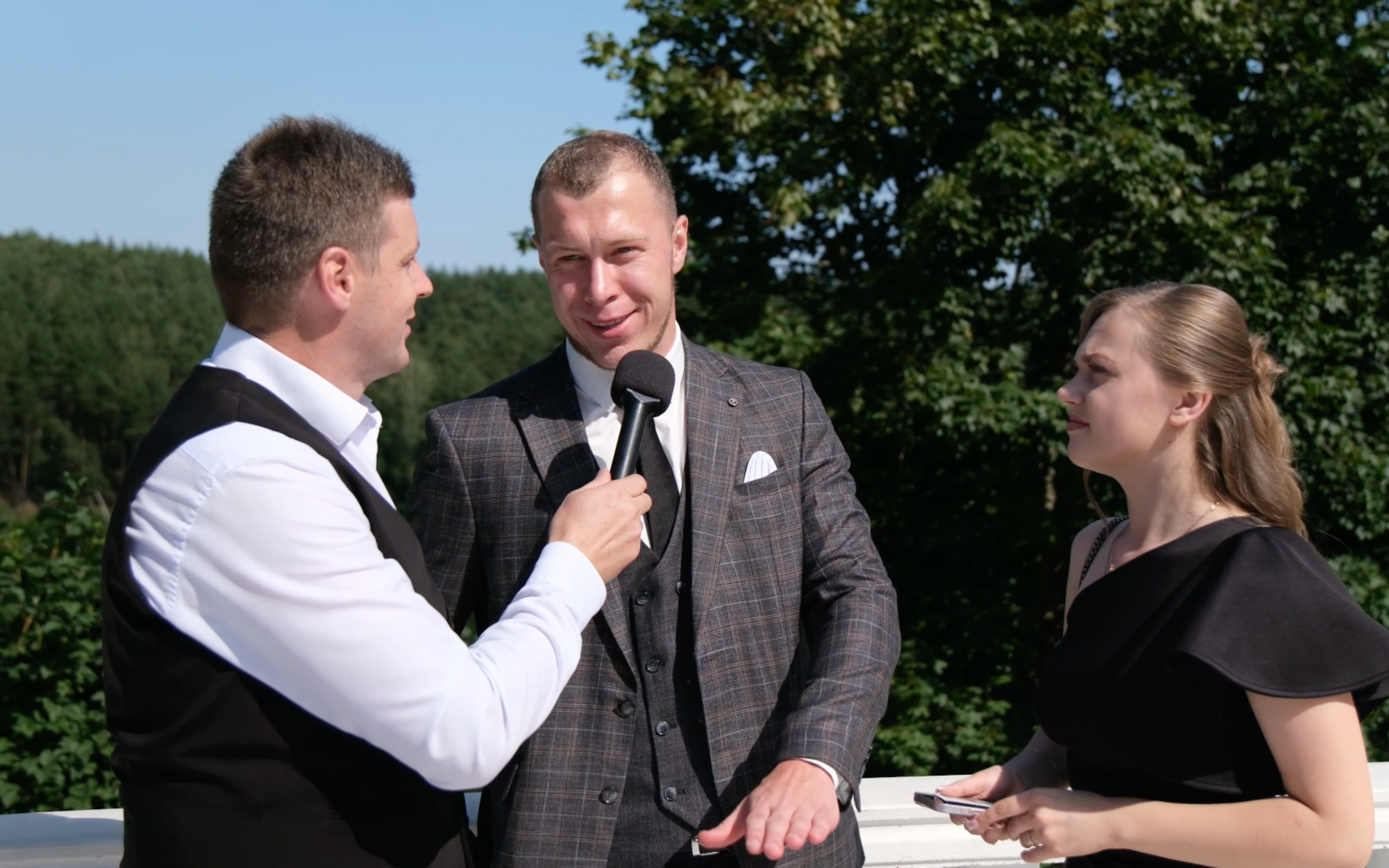 Свадебное SDE интервью / Паша и Саша. Репортажный видеограф Илья Сухоносиик