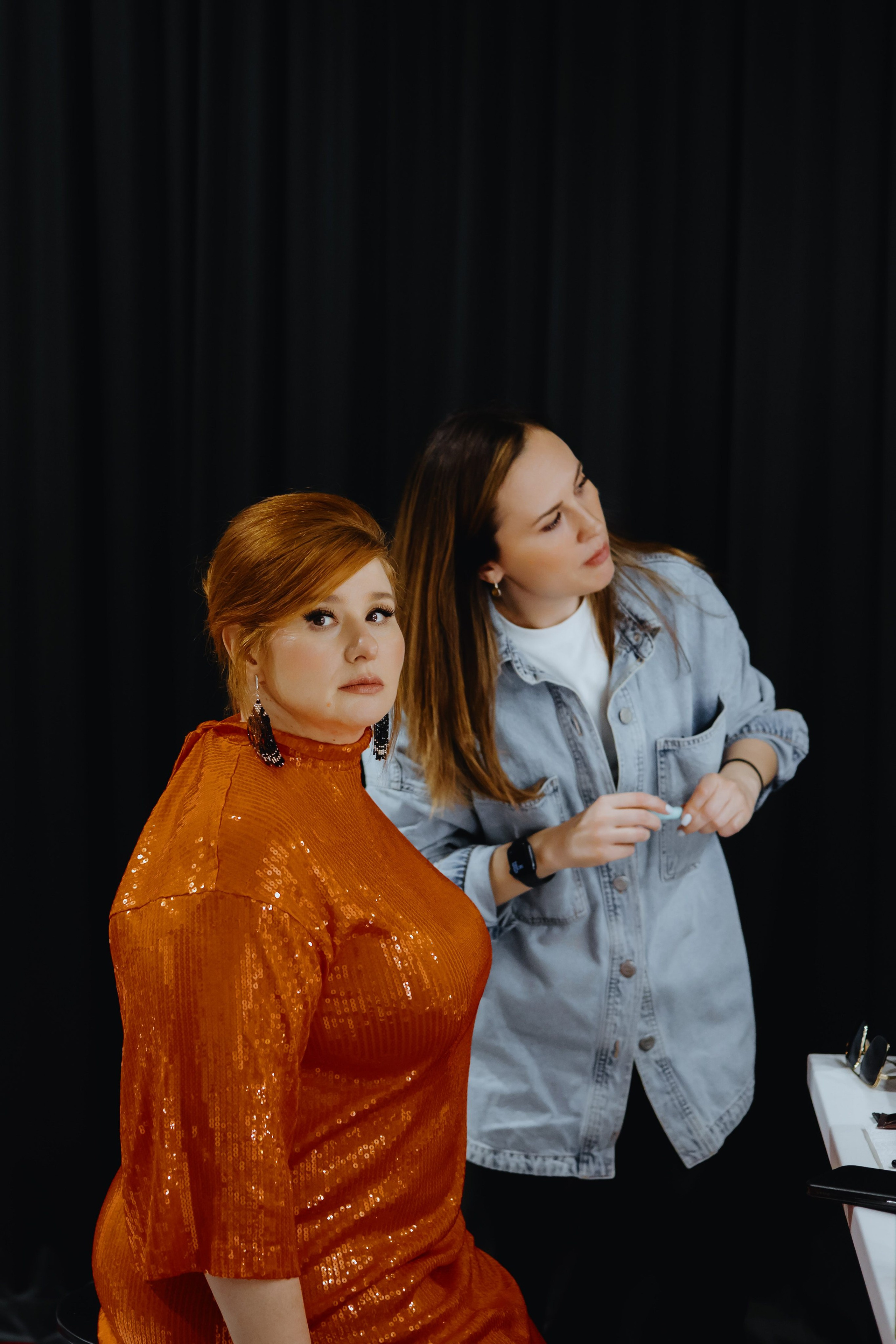 Backstage для журнала «Караван историй» с Юлией Куварзиной. Фотограф в Москве и Санкт-Петербурге Дарина