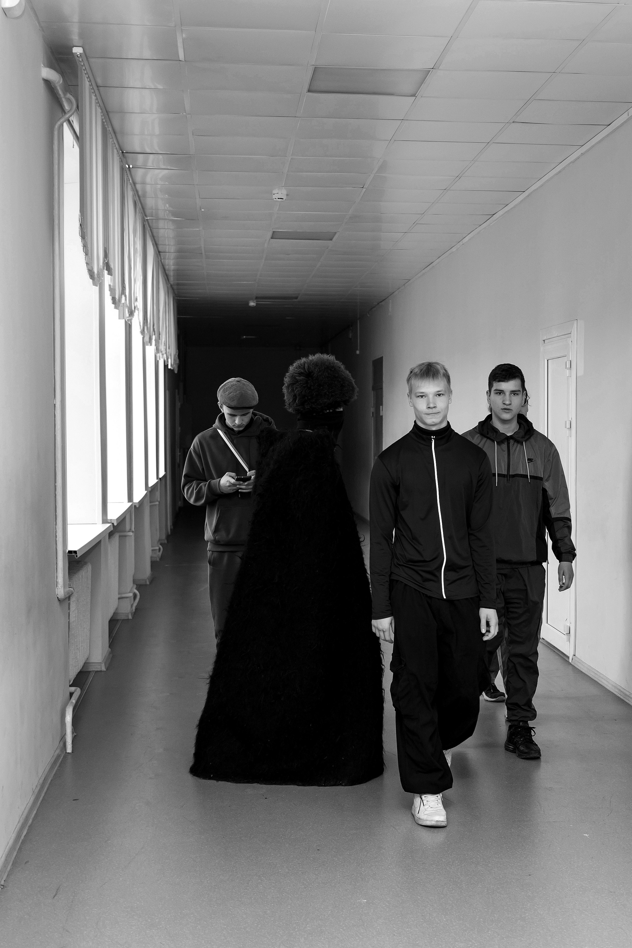 11 класс день не послушания в школе. Фотограф Любовь Корниенко, Примоский край