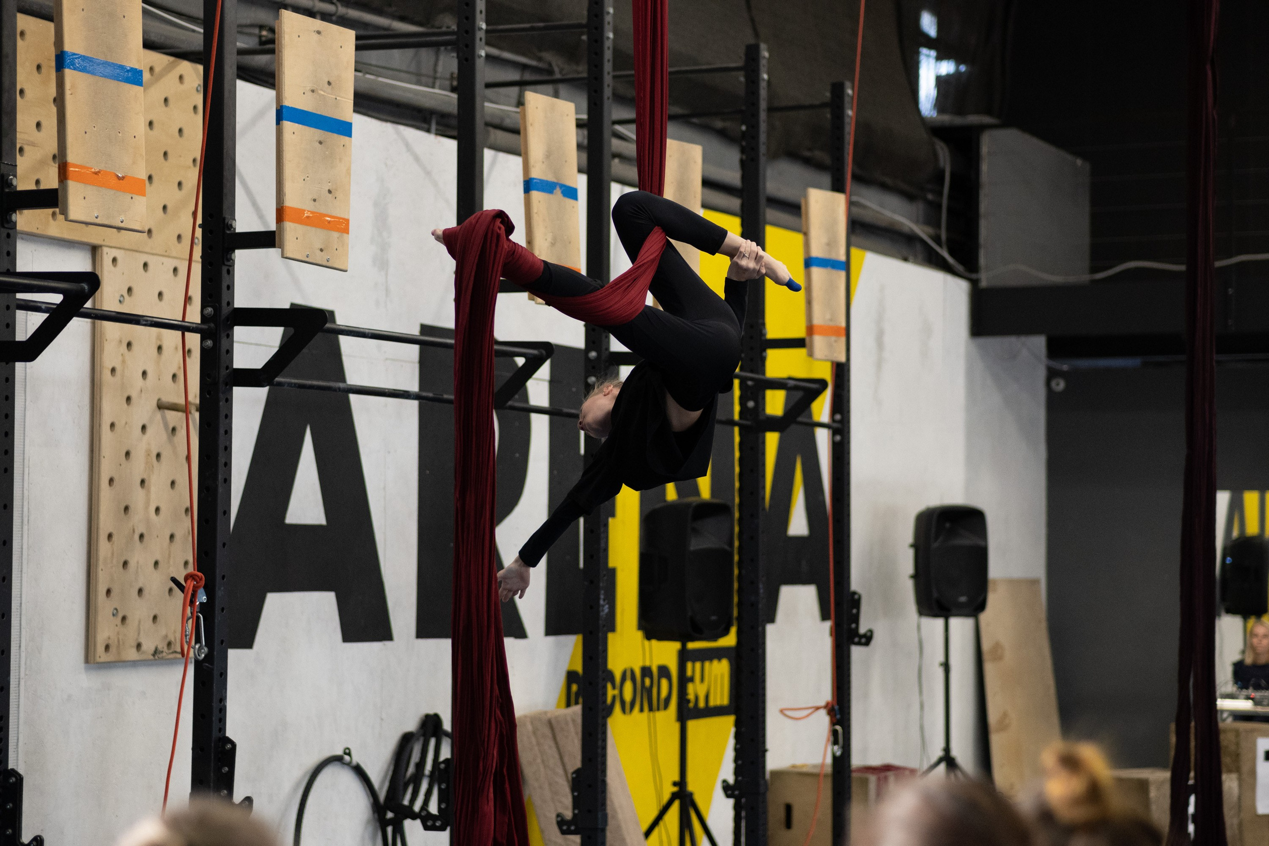 Внутриклубные соревнования по воздушной гимнастике 02.04.23