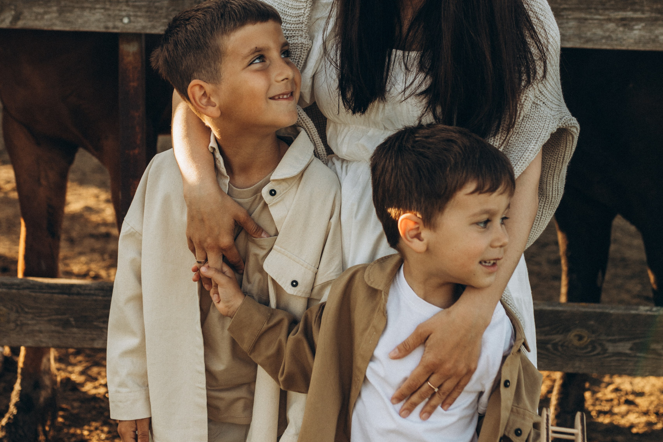 Закат на ферме. Семейный фотограф в Новороссийске и Анапе Александра Яковлева