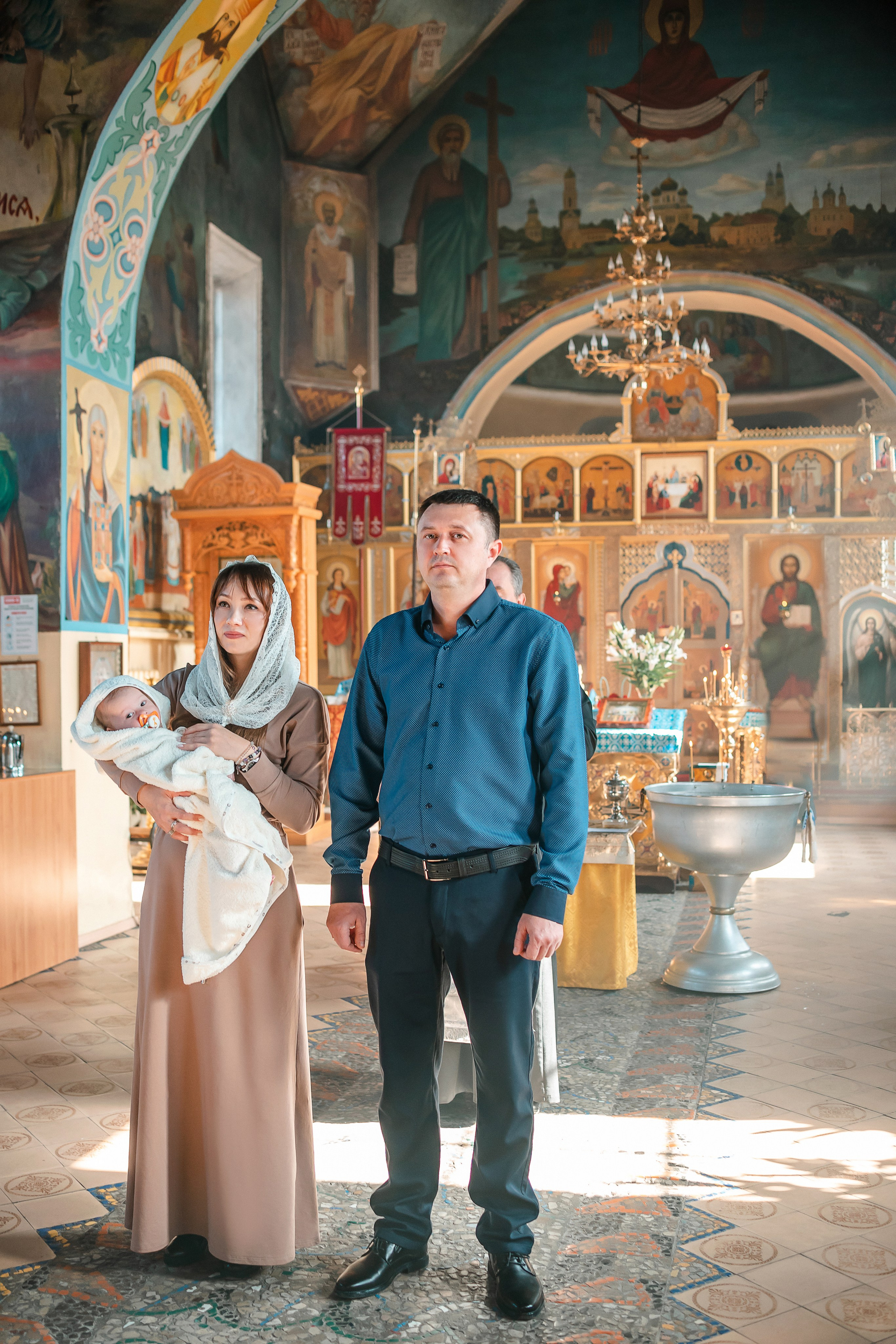 Крещение Максимки. Семейный и детский фотограф Наталья Горда