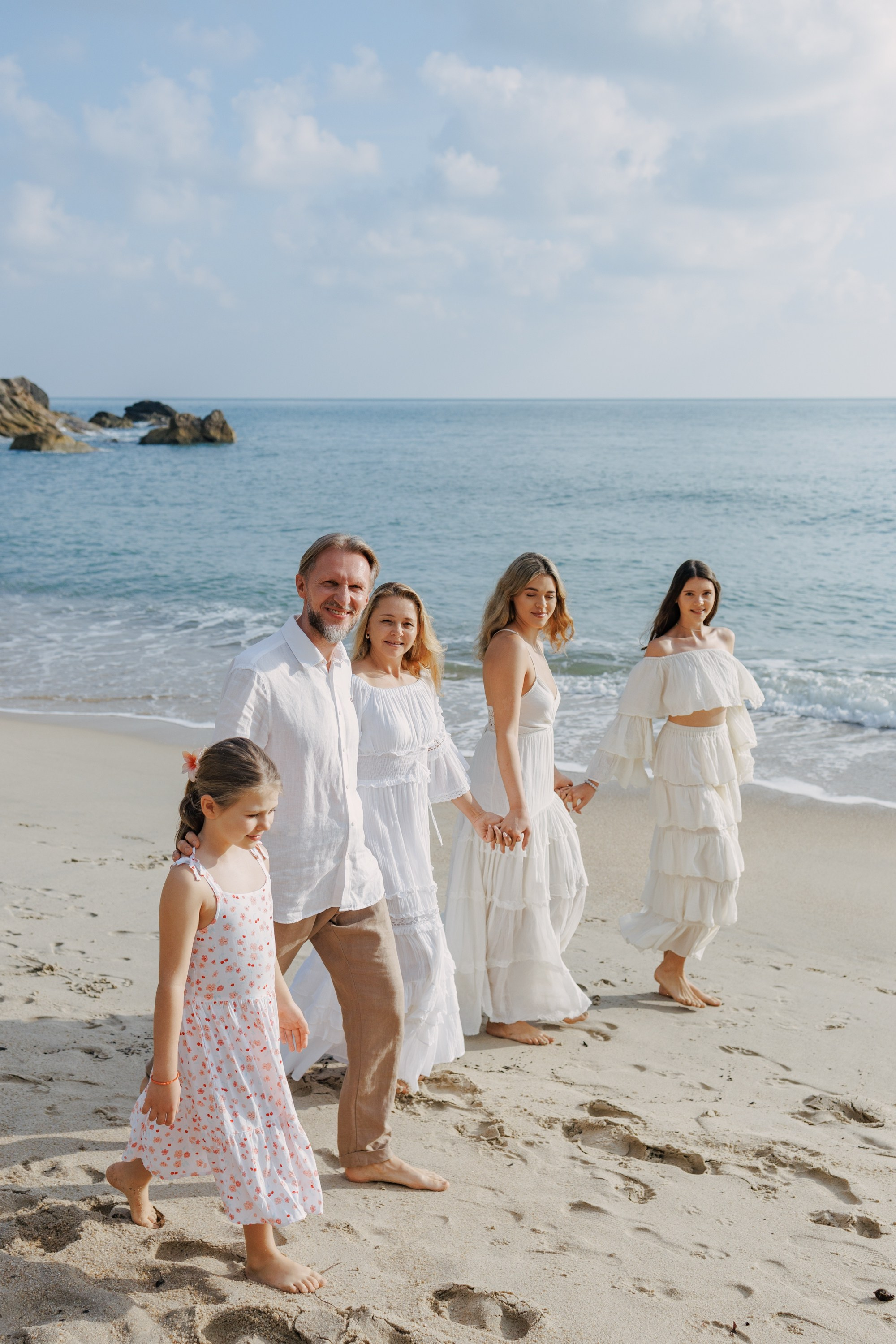 Семейная фотосессия на Пангане в Тайланде. Федор Лемешко — Семейный и Свадебный Лайфстайл фотограф в Таиланде Дубае Грузии Армении