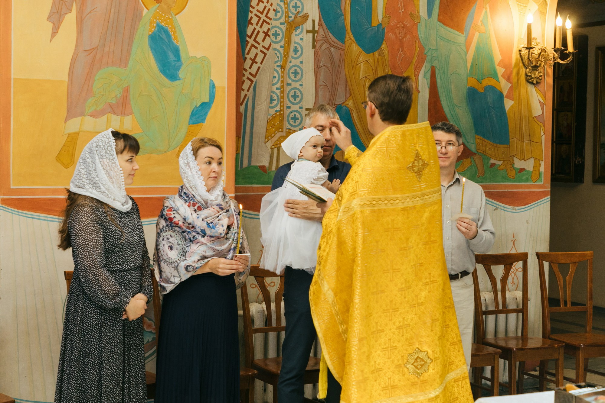 Крещение Храм Покрова Пресвятой Богородицы Политех. Фотограф на крещение в Санкт Петербурге