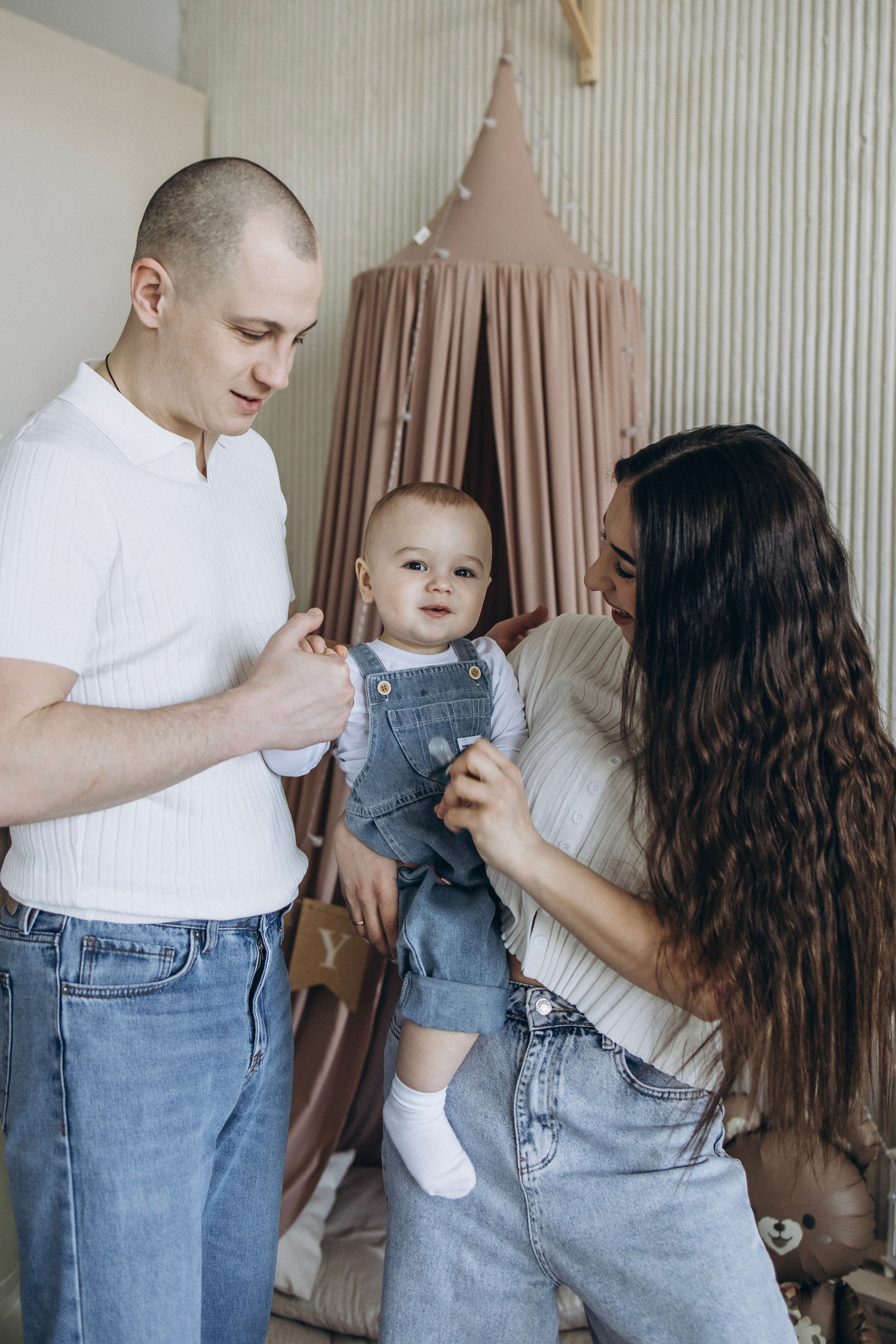 Фотосессия на годик. Ньюборн фотограф в Москве Чернова Анна — профессиональные фотосессии новорожденных в Москве на дому