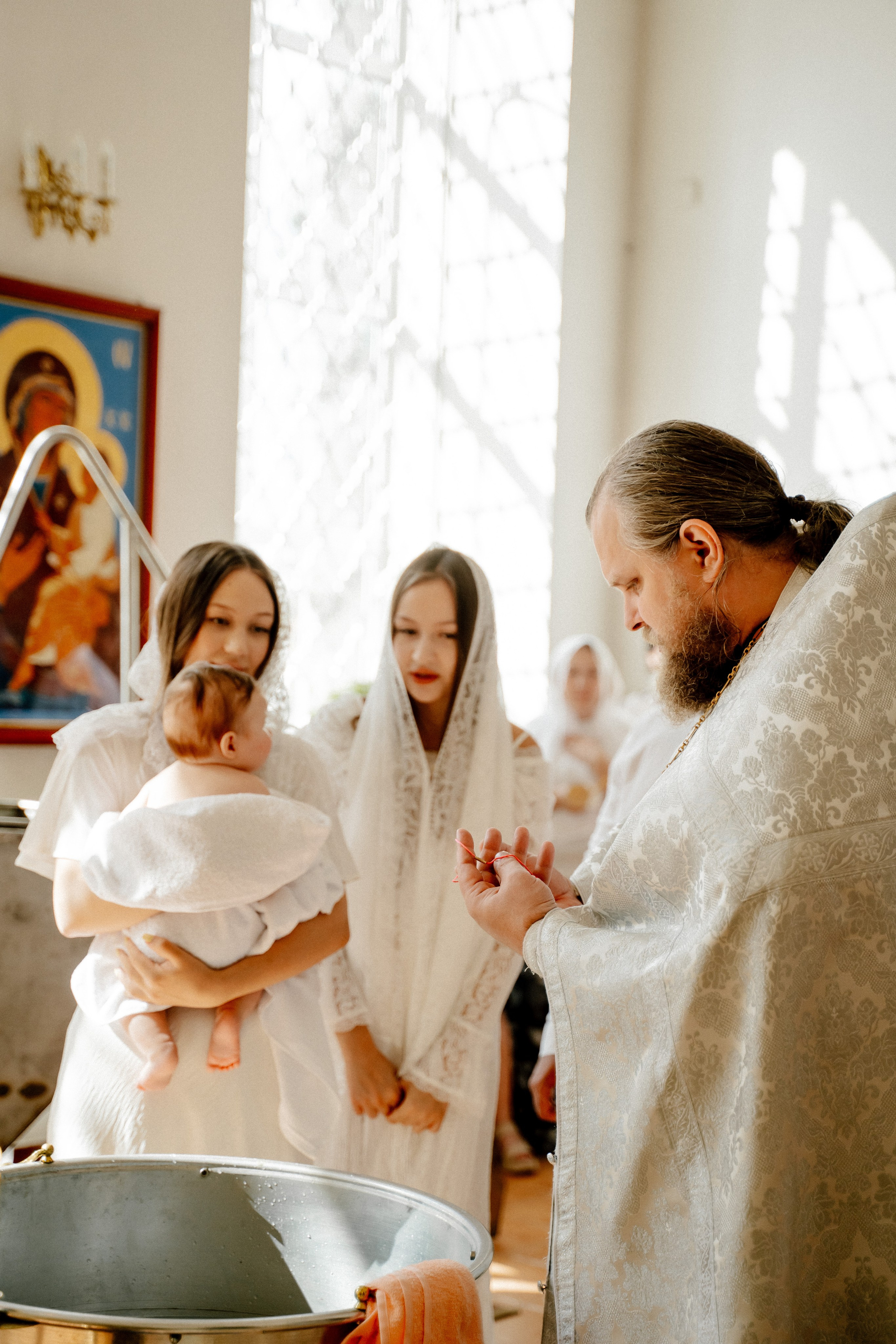 Крещение малышки. Фотограф в городе Бирск Самойлова Екатерина