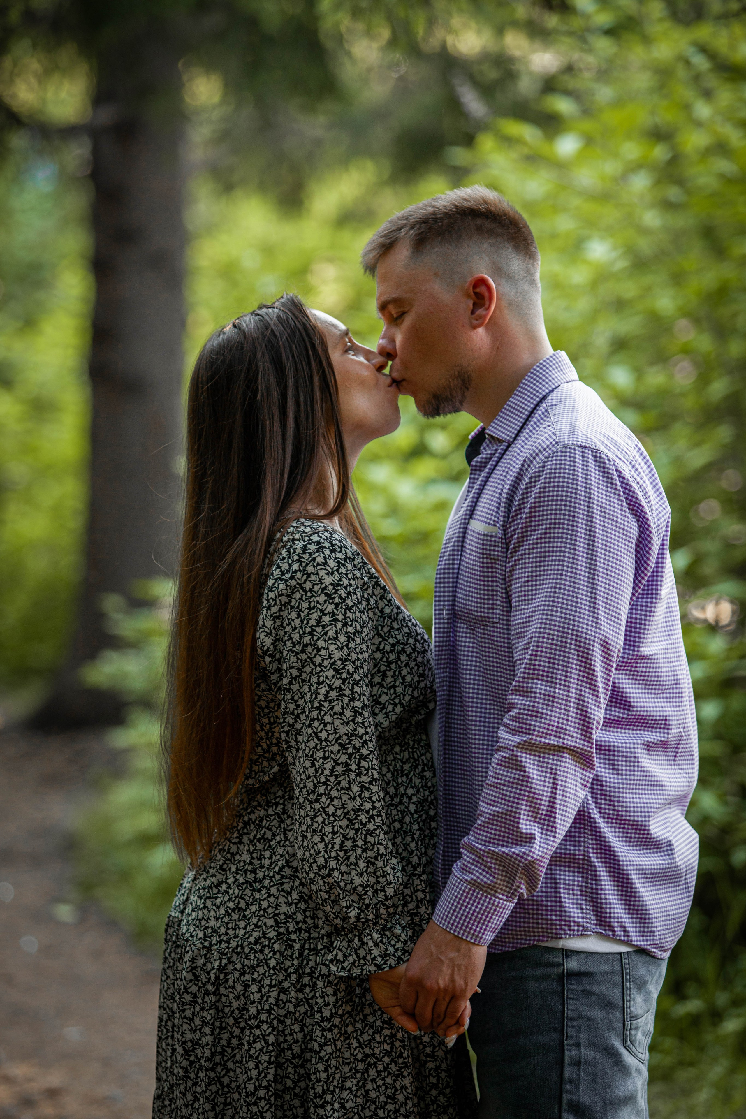 Съемка «В ожидании» Елена и Максим