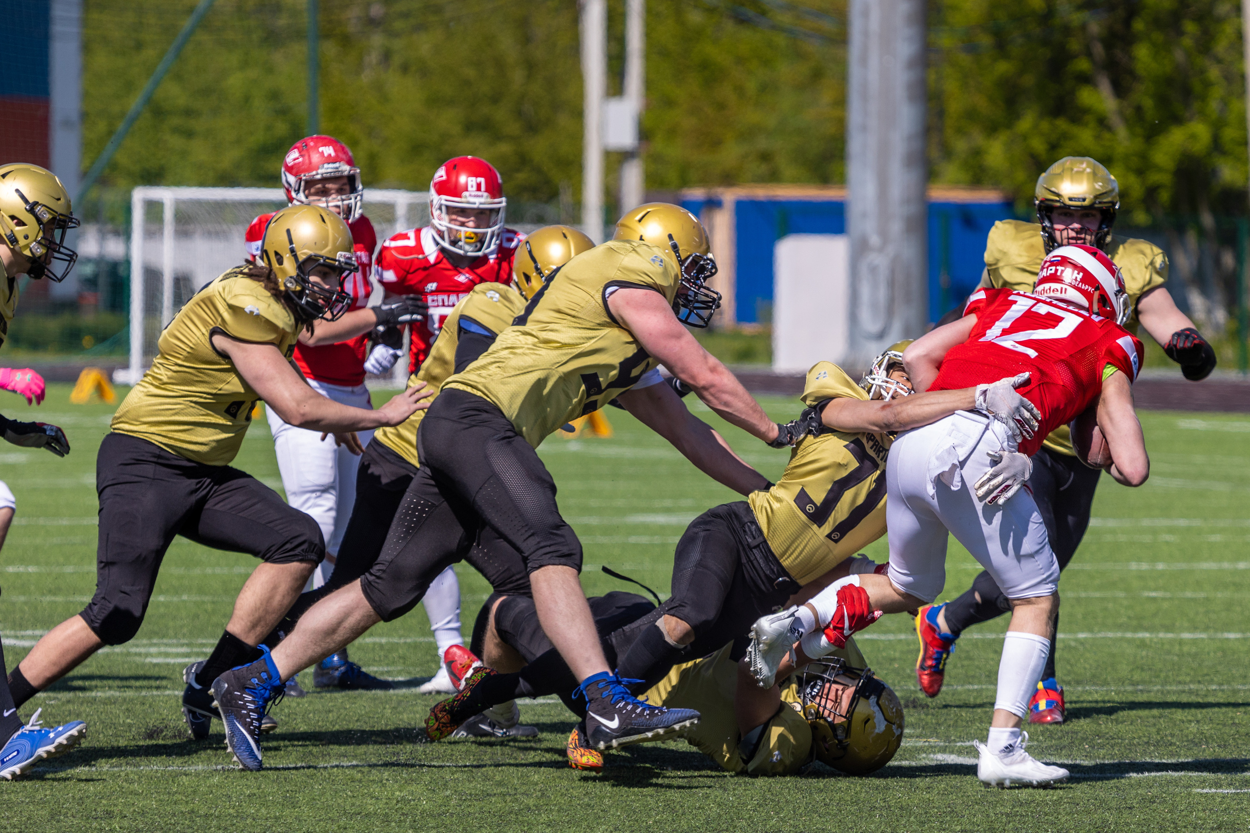 Спортивная фотосъемка американского футбола. Фотография. Юрий Савин
