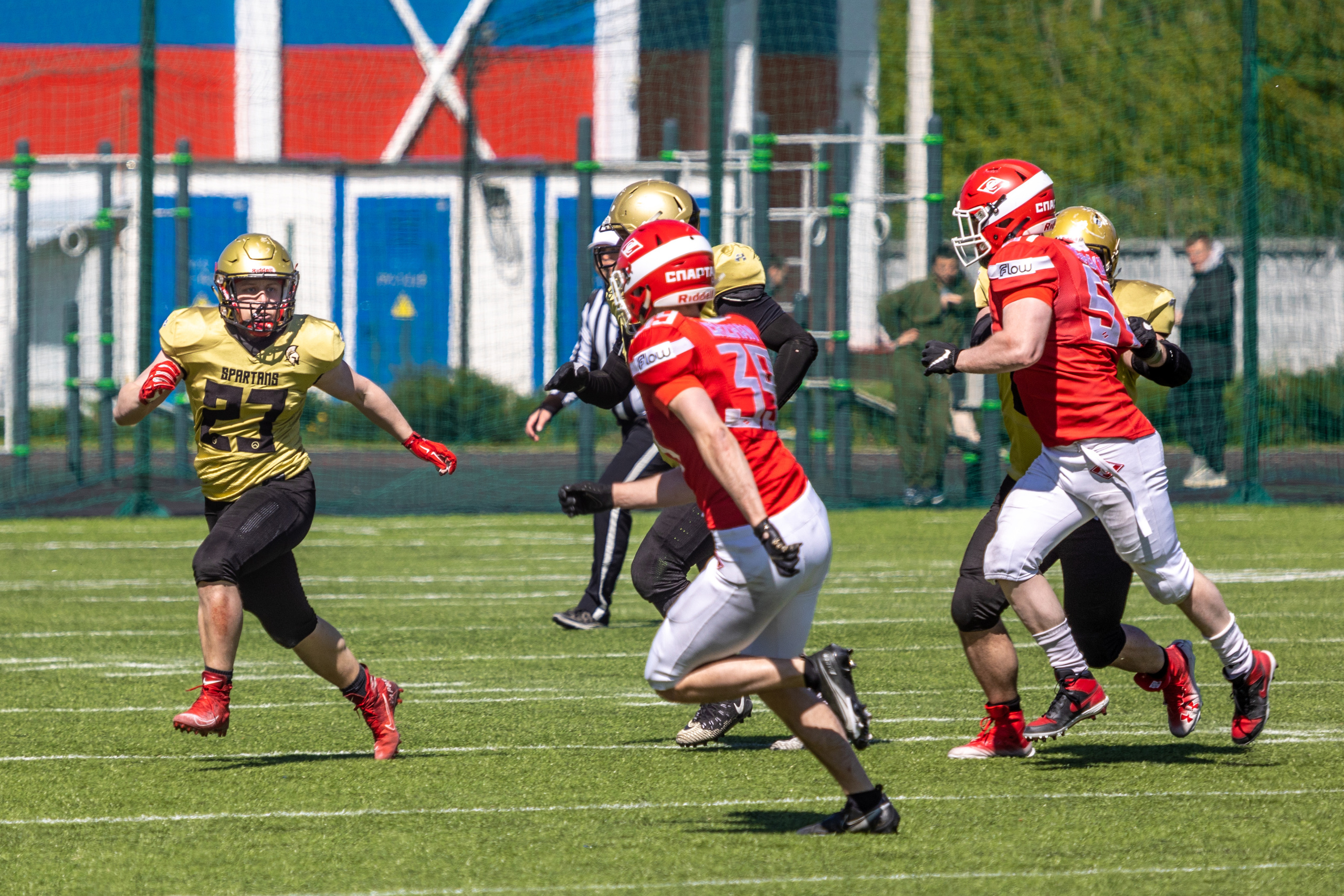 Спортивная фотосъемка американского футбола. Фотография. Юрий Савин