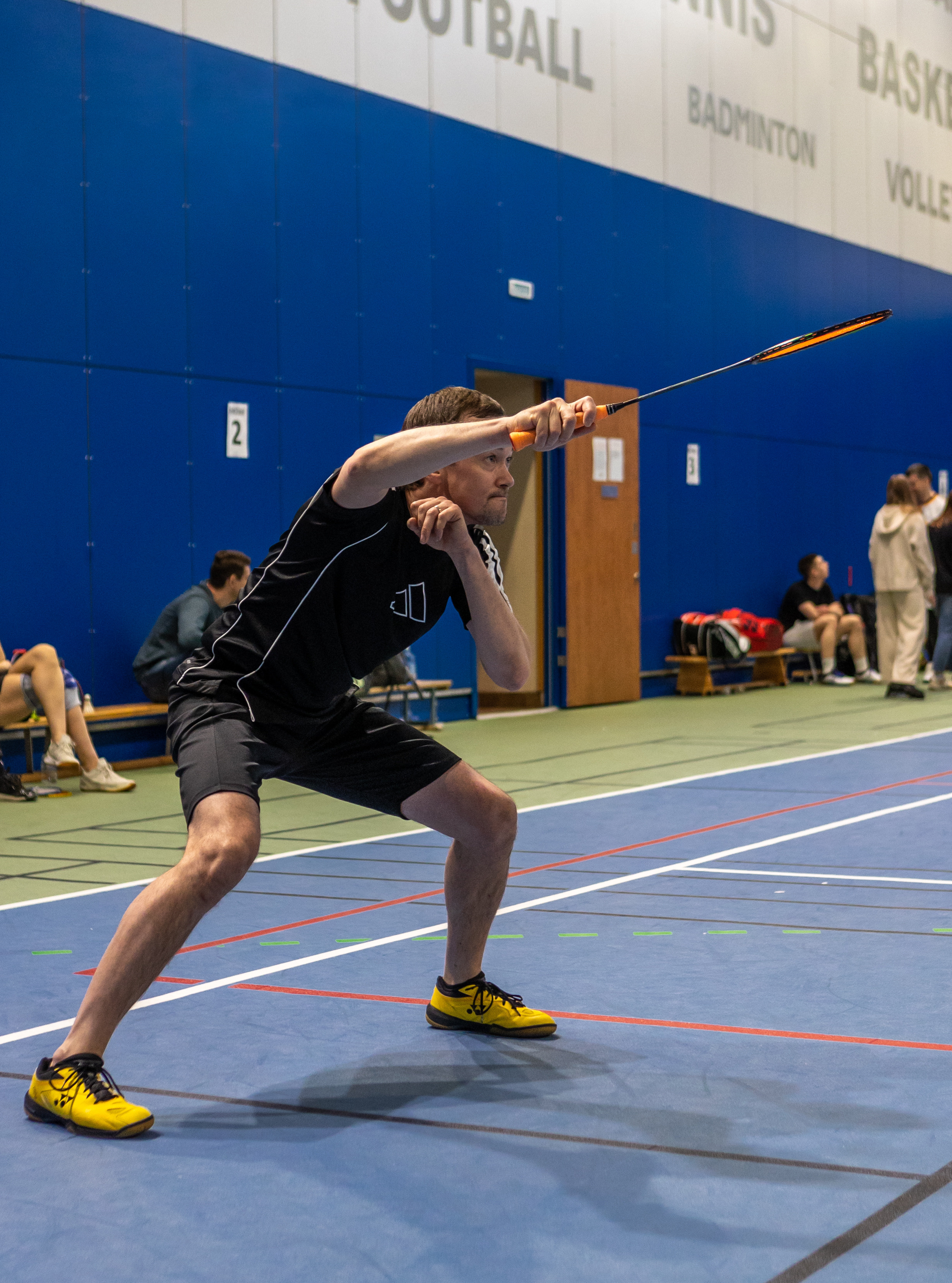 Фотосъемка Бадминтон, соревнование в World Class Москва. Фотография. Юрий Савин