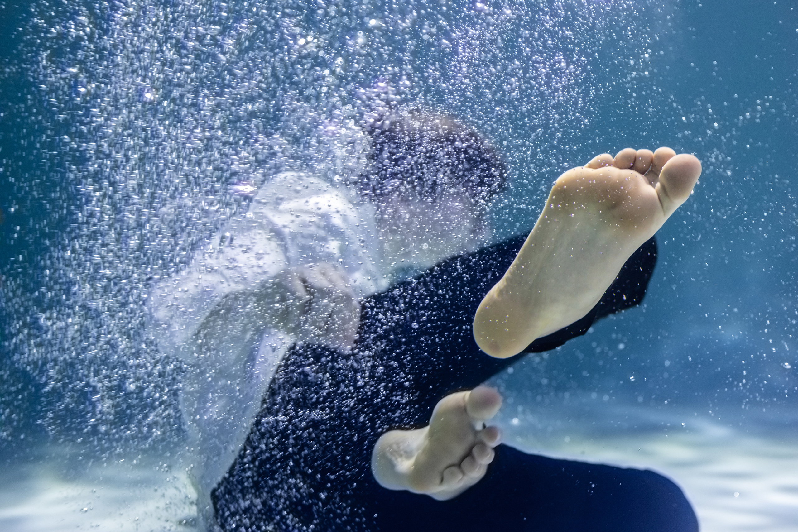 Фотографии со съемки пары под водой. Фотография. Юрий Савин
