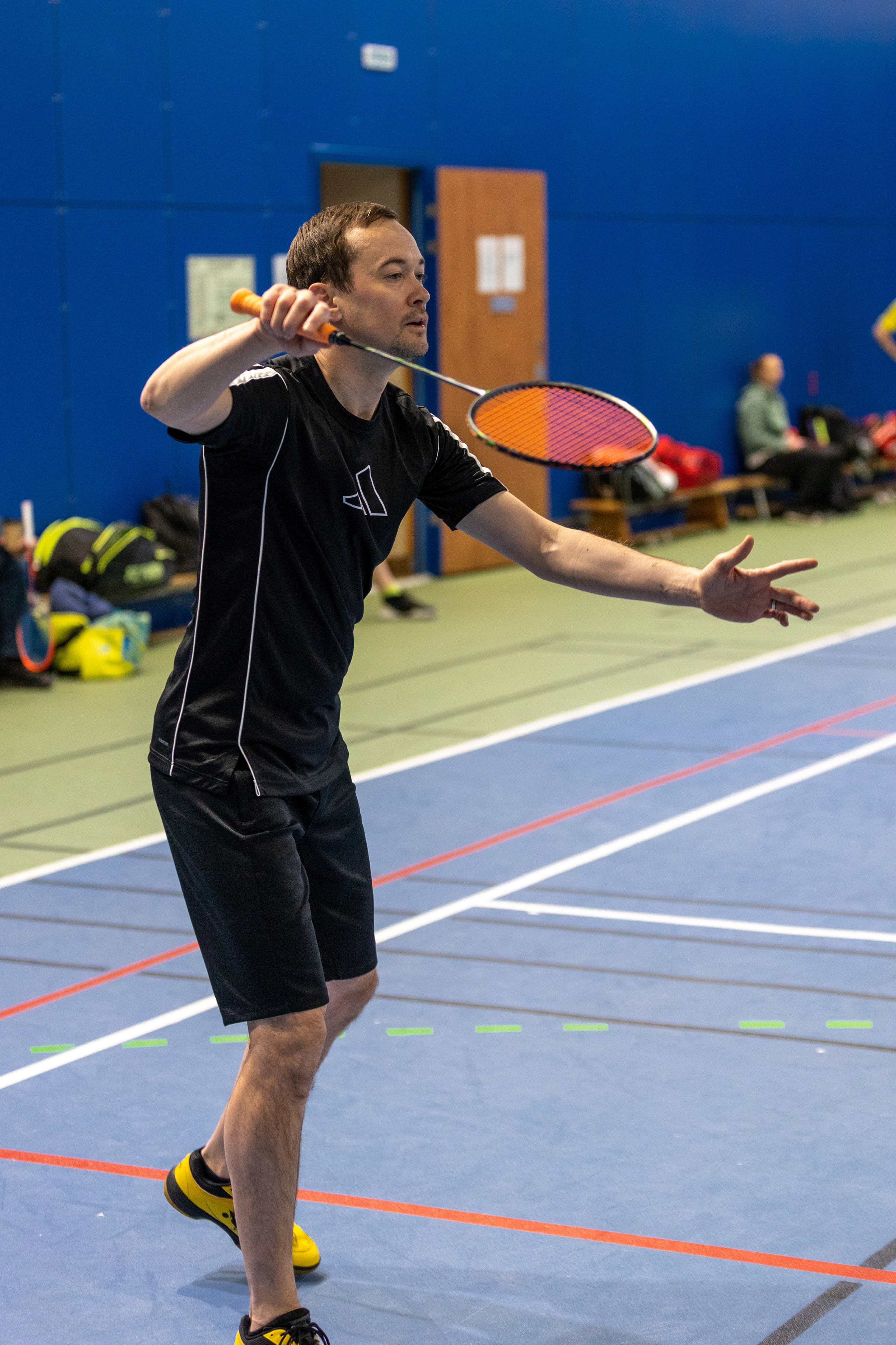 Фотосъемка Бадминтон, соревнование в World Class Москва. Фотография. Юрий Савин