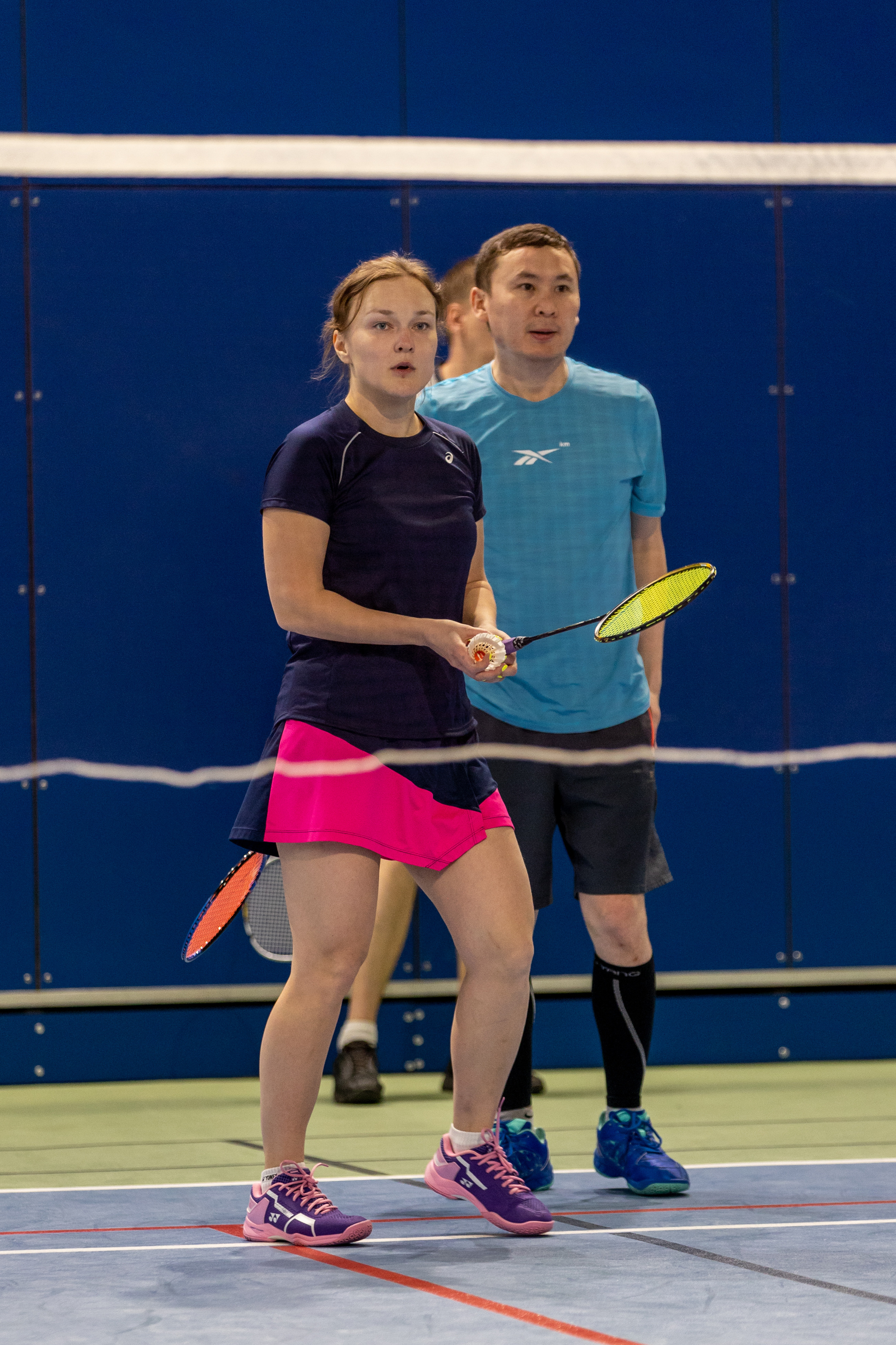 Фотосъемка Бадминтон, соревнование в World Class Москва. Фотография. Юрий Савин