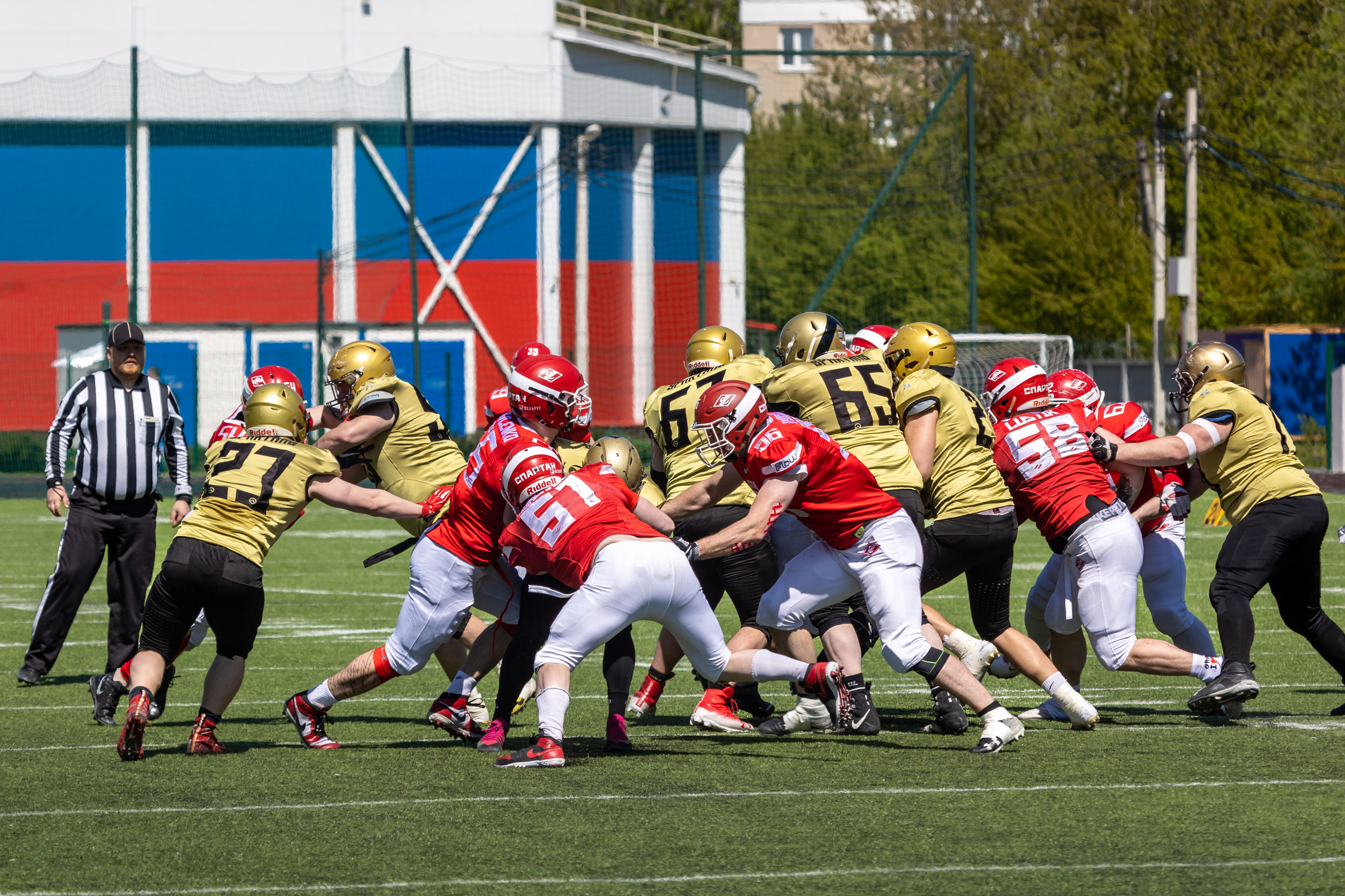 Спортивная фотосъемка американского футбола. Фотография. Юрий Савин