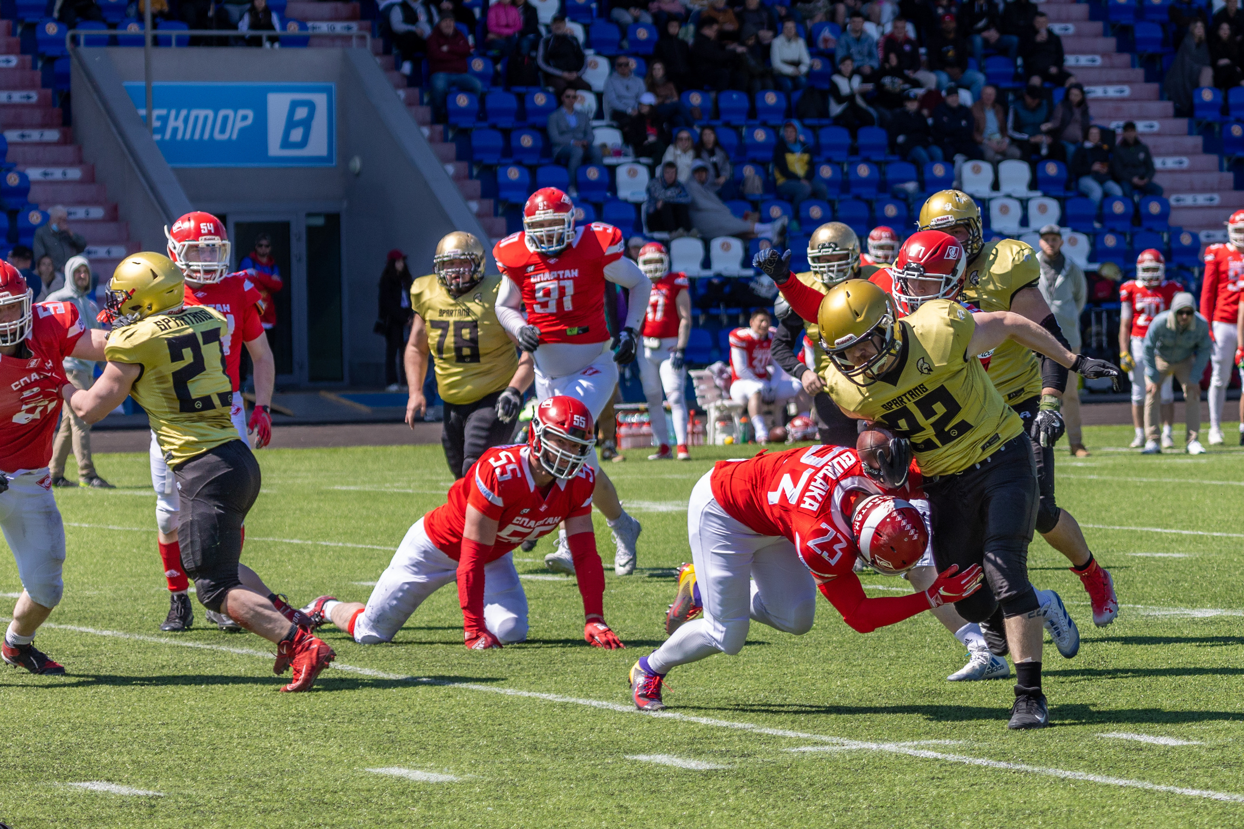 Спортивная фотосъемка американского футбола. Фотография. Юрий Савин