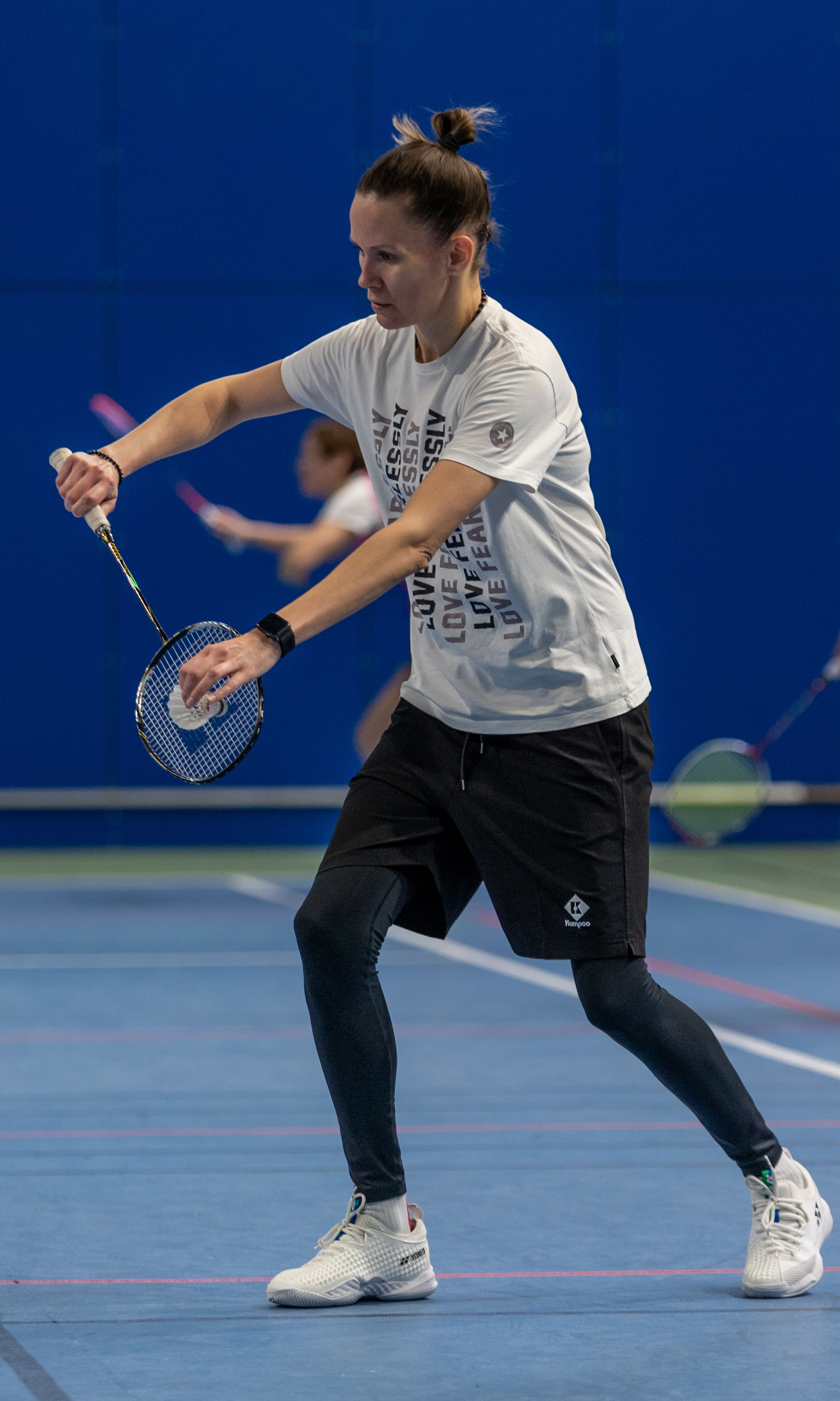 Фотосъемка Бадминтон, соревнование в World Class Москва. Фотография. Юрий Савин