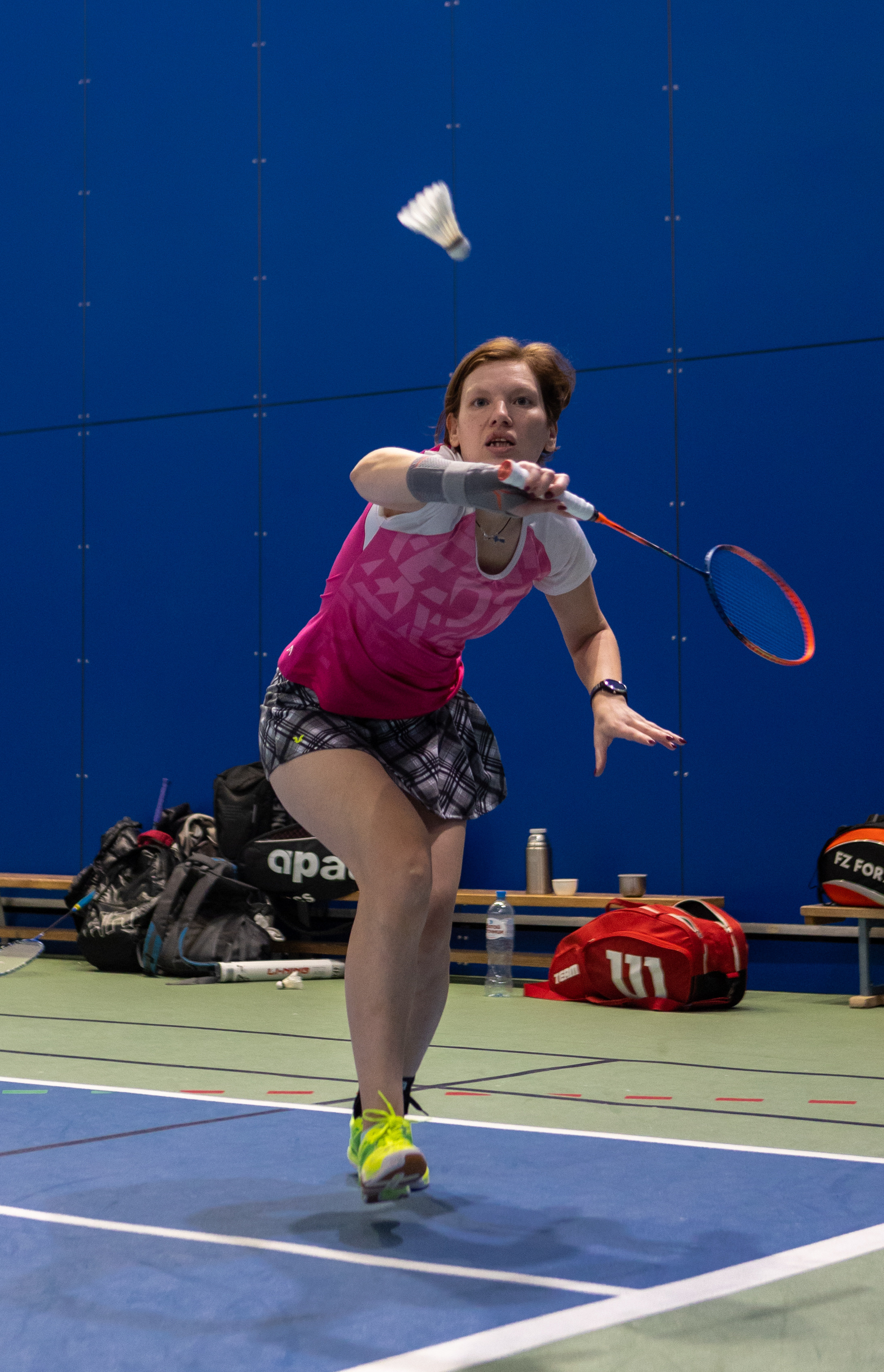 Фотосъемка Бадминтон, соревнование в World Class Москва. Фотография. Юрий Савин