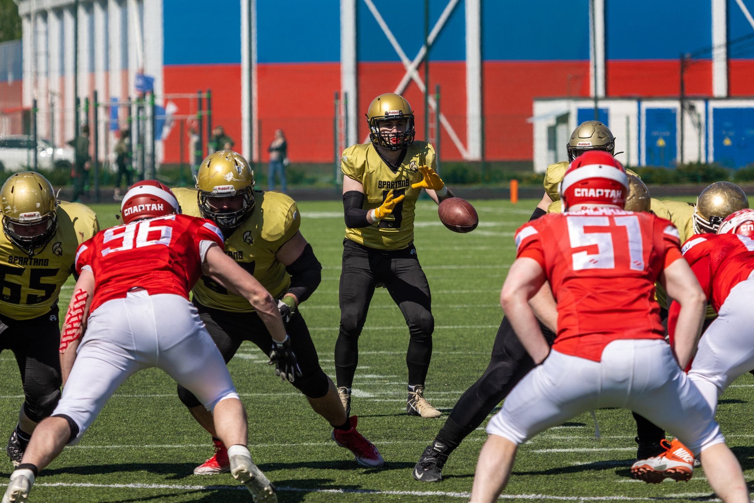 Спортивная фотосъемка американского футбола. Фотография. Юрий Савин