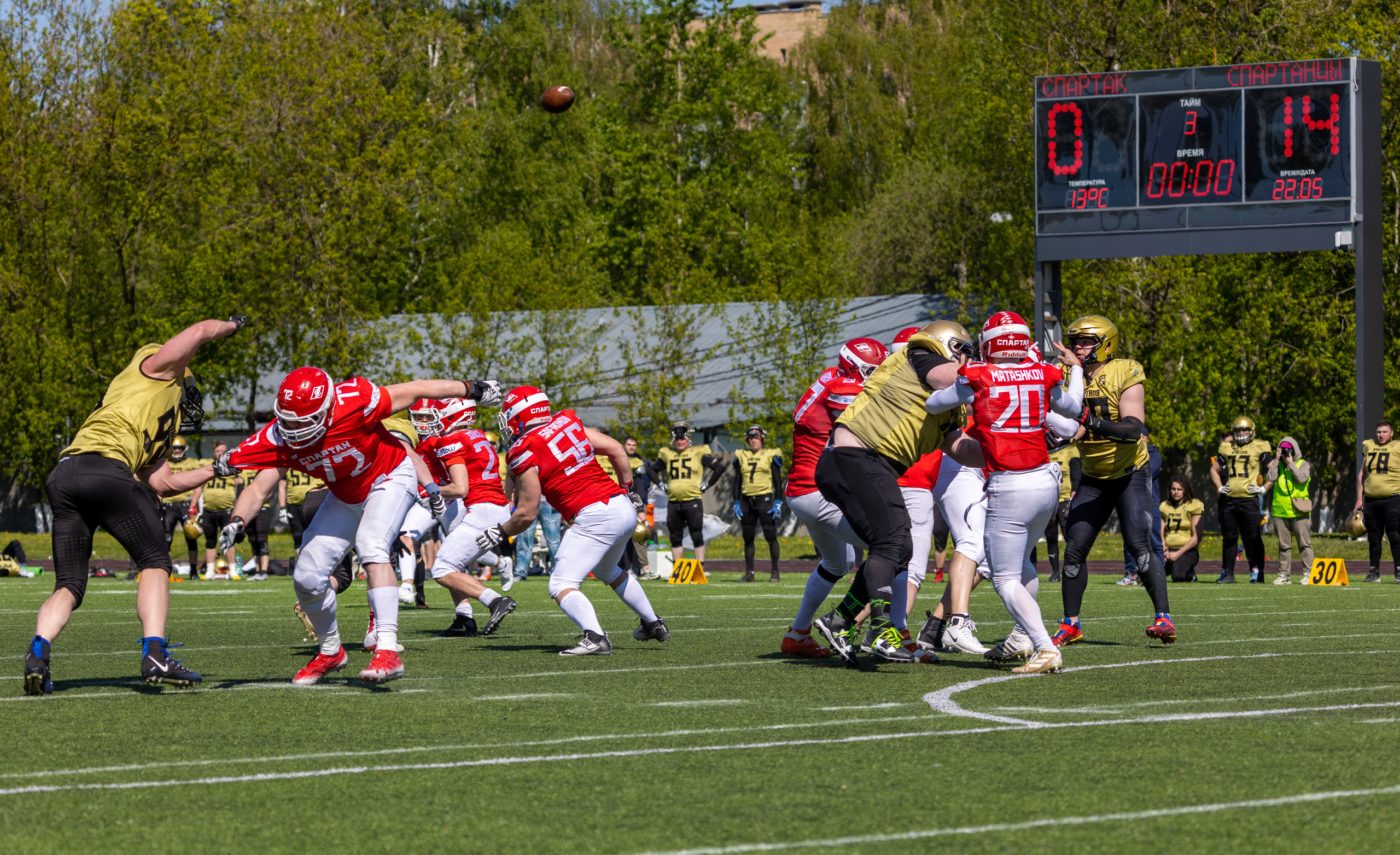 Спортивная фотосъемка американского футбола. Фотография. Юрий Савин