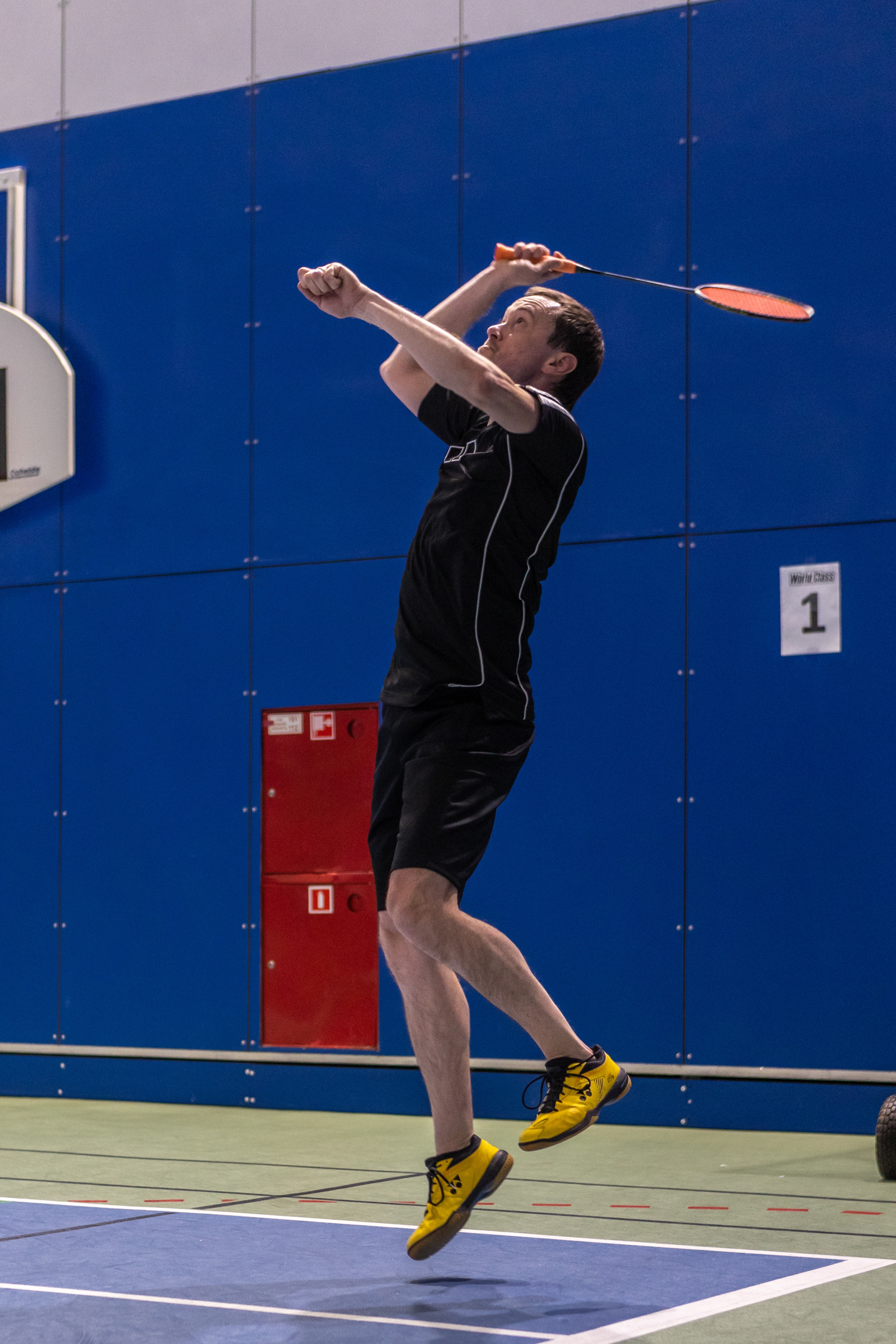 Фотосъемка Бадминтон, соревнование в World Class Москва. Фотография. Юрий Савин