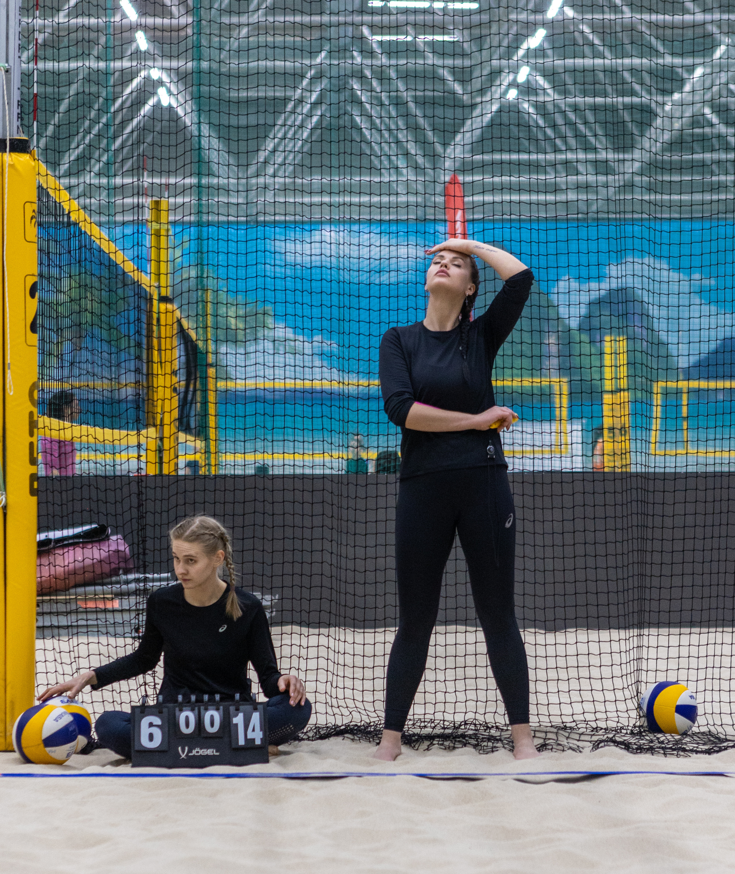 Фотографии. Пляжный волейбол, Москва, 16.04.2022. Фотография. Юрий Савин