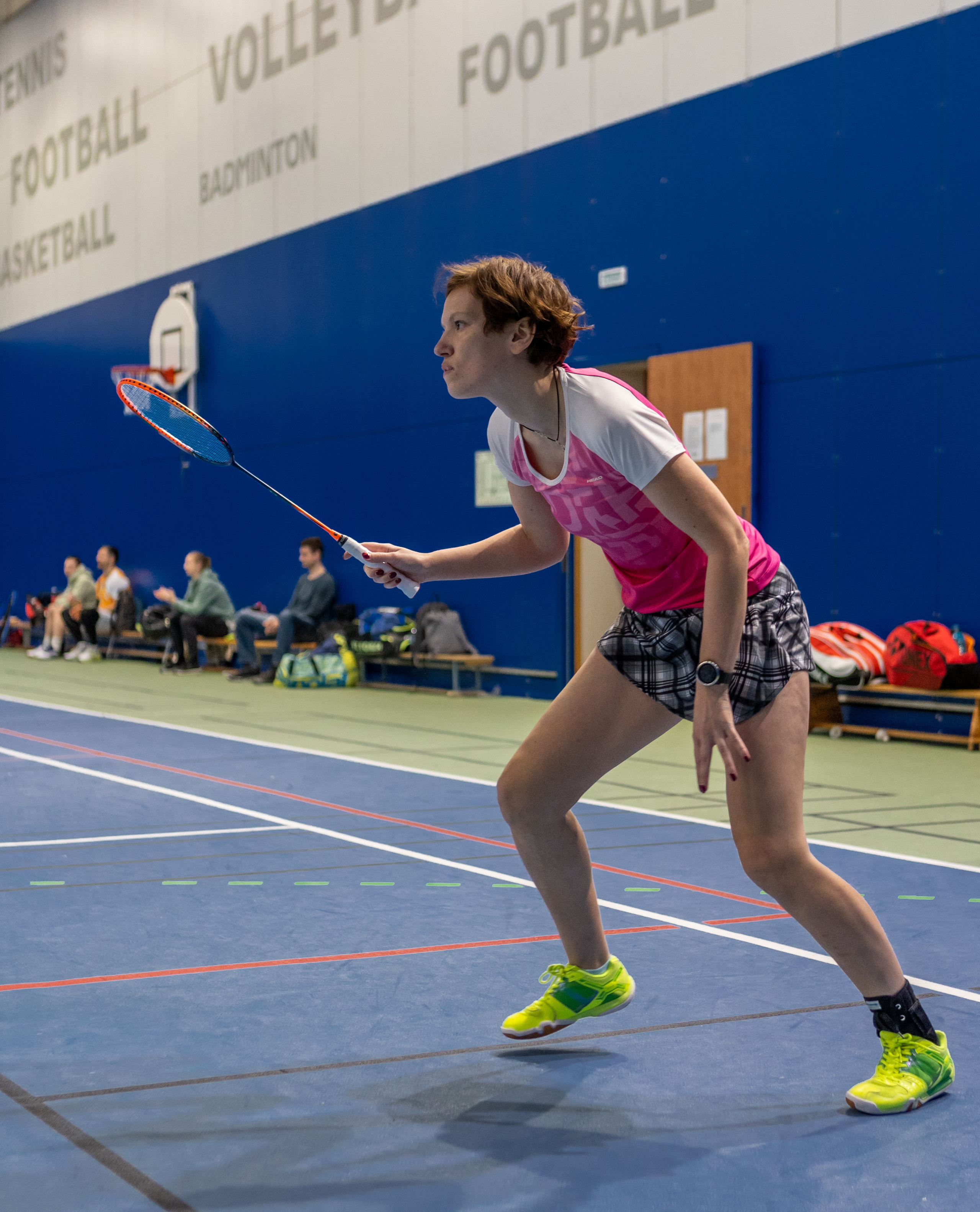 Фотосъемка Бадминтон, соревнование в World Class Москва. Фотография. Юрий Савин