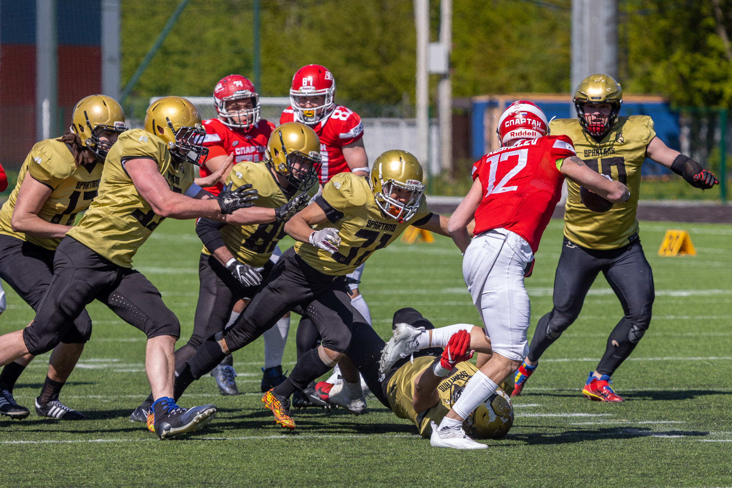 Спортивная фотосъемка американского футбола. Фотография. Юрий Савин