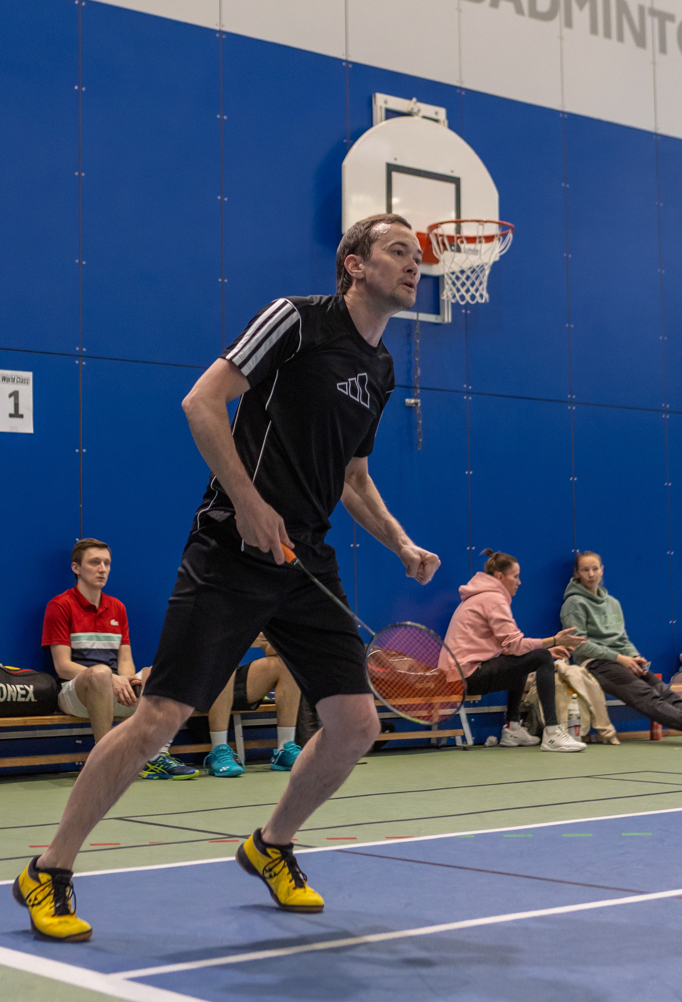 Фотосъемка Бадминтон, соревнование в World Class Москва. Фотография. Юрий Савин