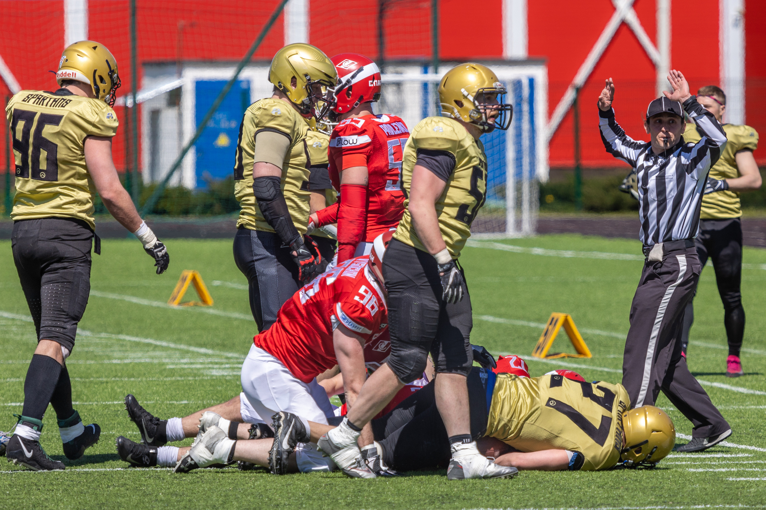 Спортивная фотосъемка американского футбола. Фотография. Юрий Савин