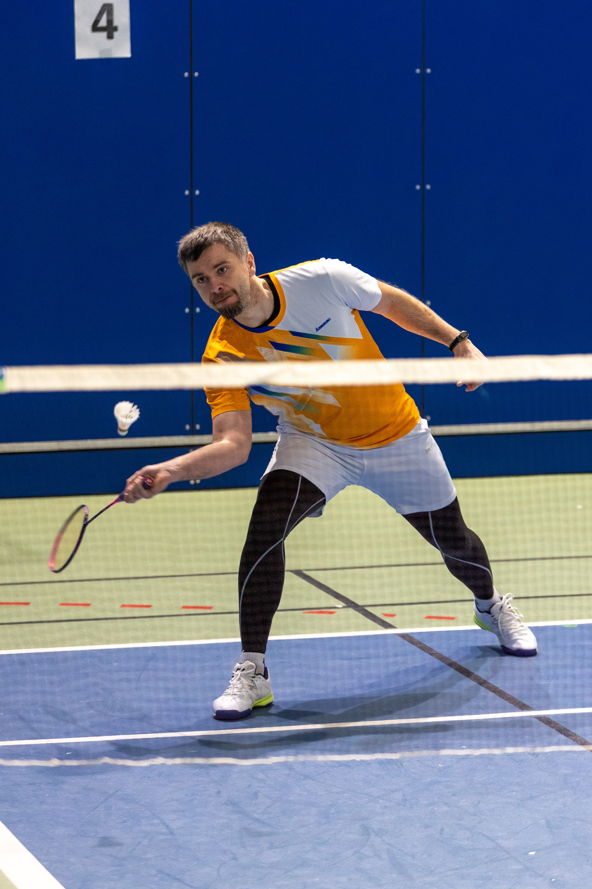 Фотосъемка Бадминтон, соревнование в World Class Москва. Фотография. Юрий Савин