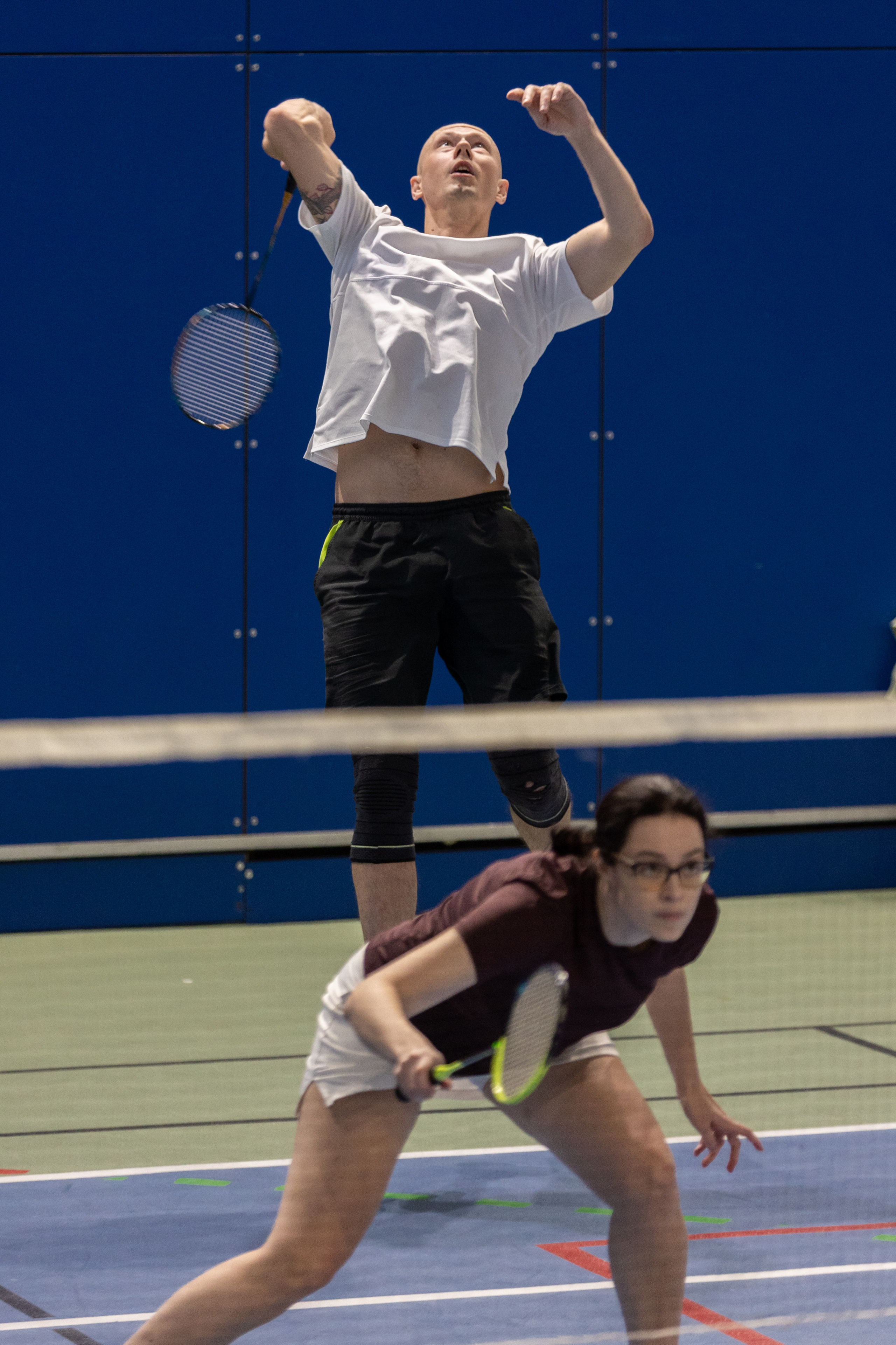 Фотосъемка Бадминтон, соревнование в World Class Москва. Фотография. Юрий Савин