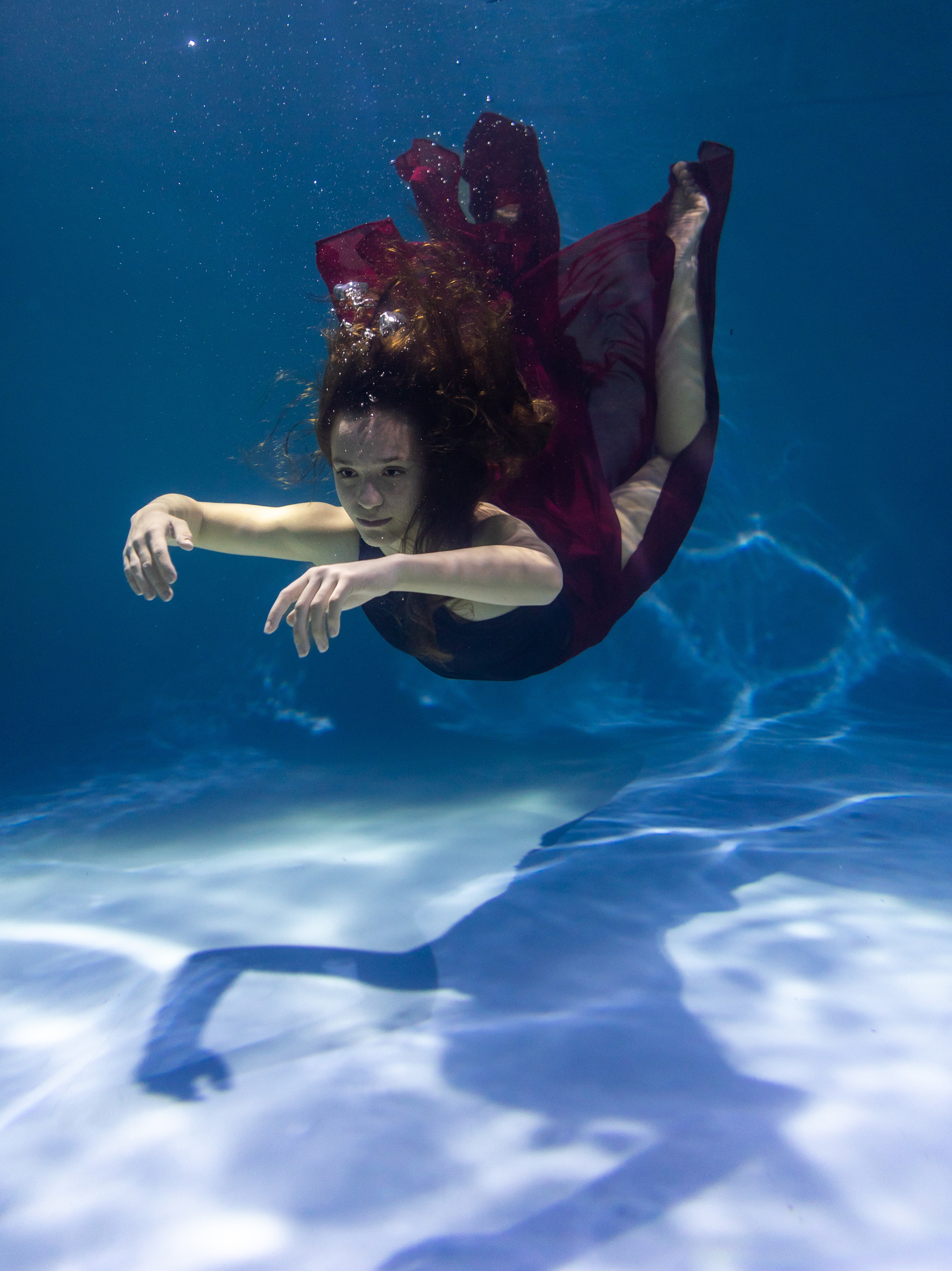 Фотографии со съемки пары под водой. Фотография. Юрий Савин