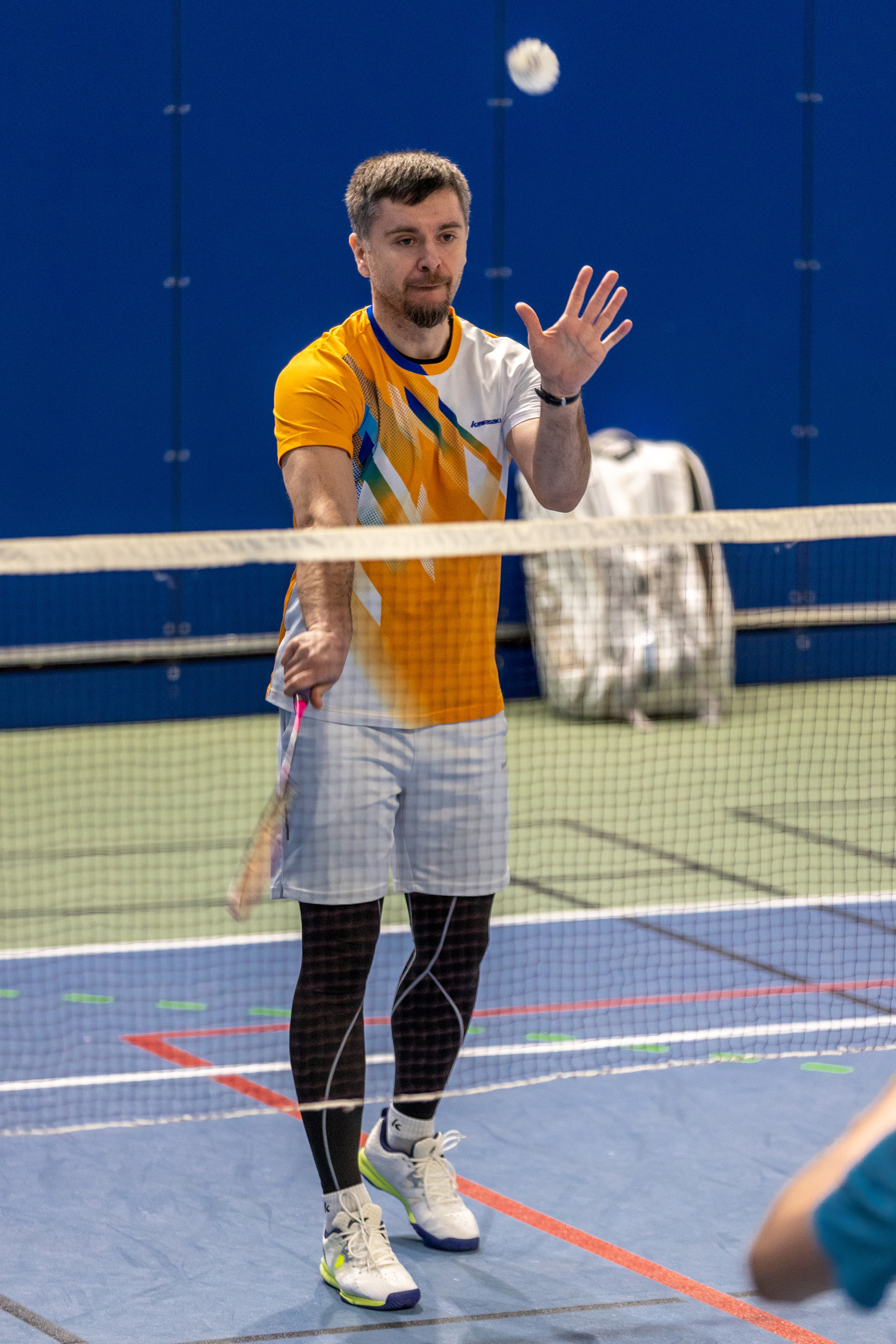 Фотосъемка Бадминтон, соревнование в World Class Москва. Фотография. Юрий Савин