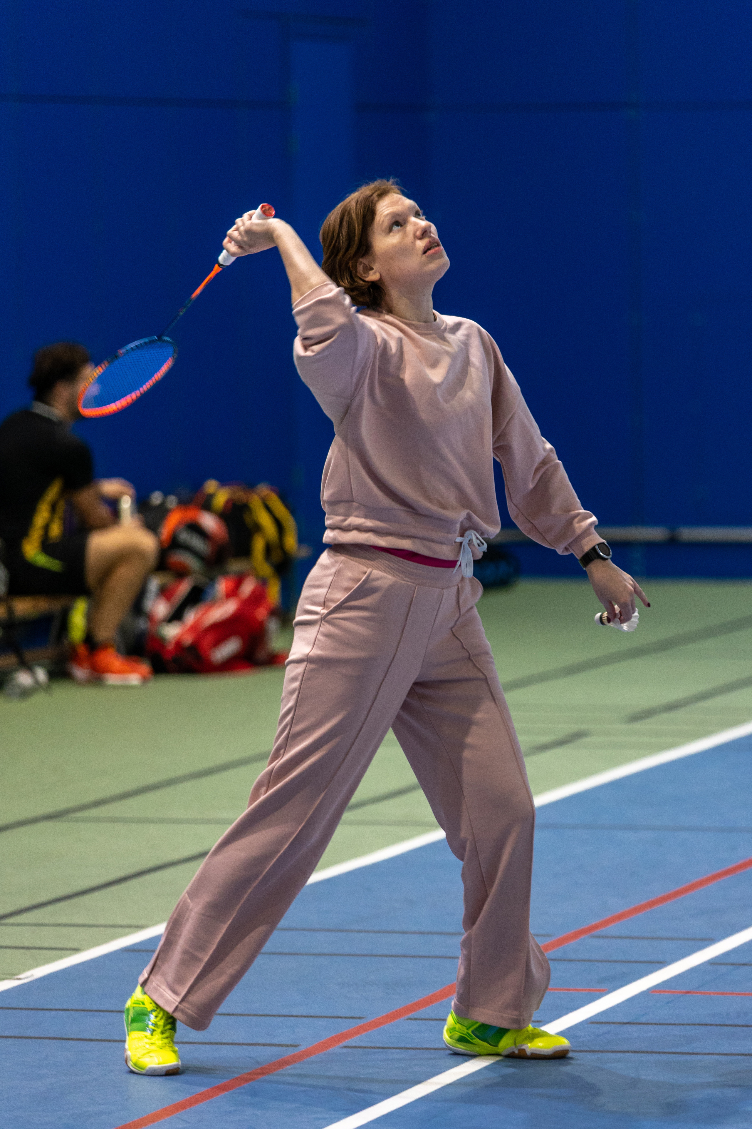 Фотосъемка Бадминтон, соревнование в World Class Москва. Фотография. Юрий Савин