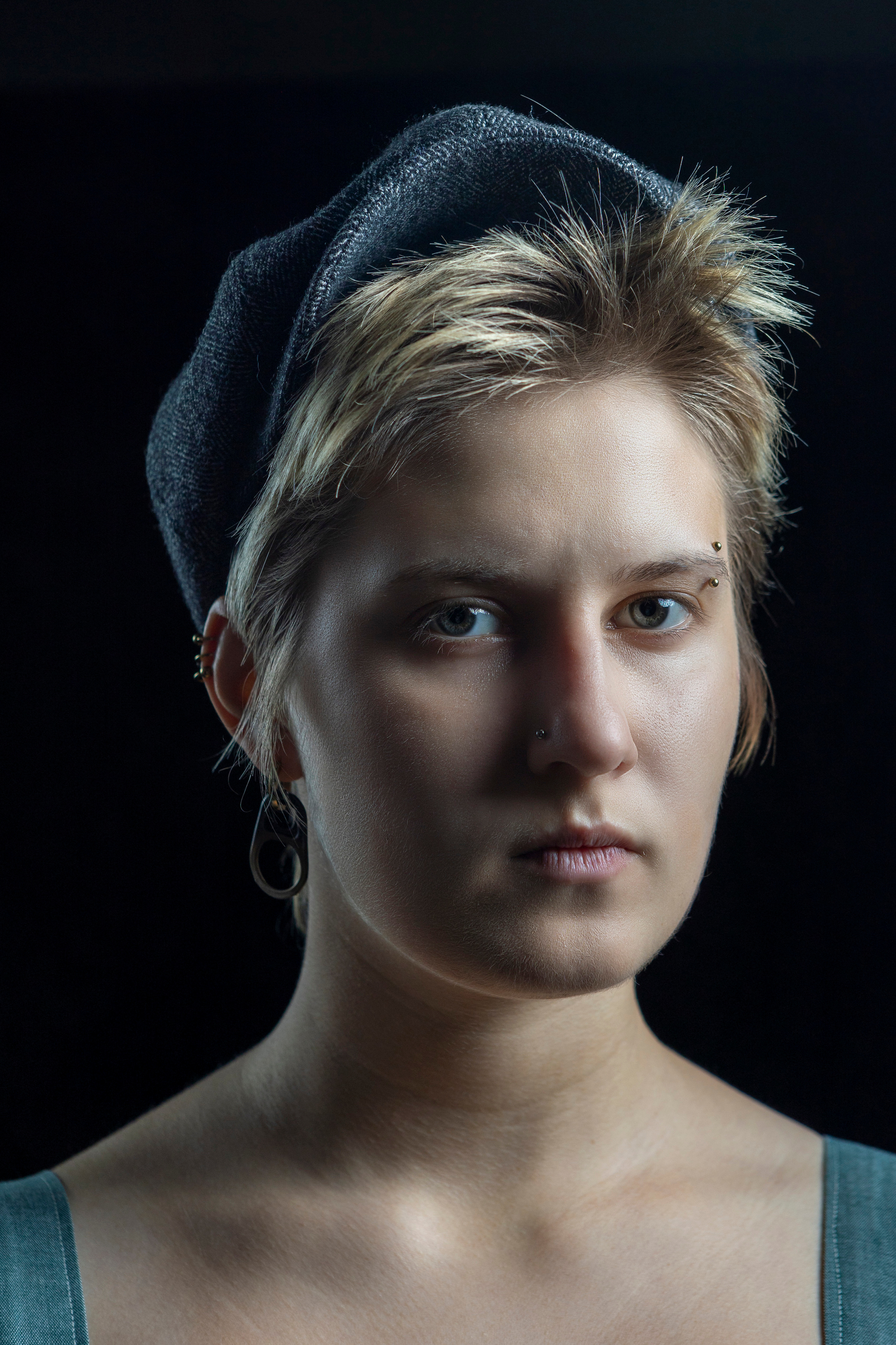 Фотосессия в студии. Женский портрет. Анна. Фотография. Юрий Савин