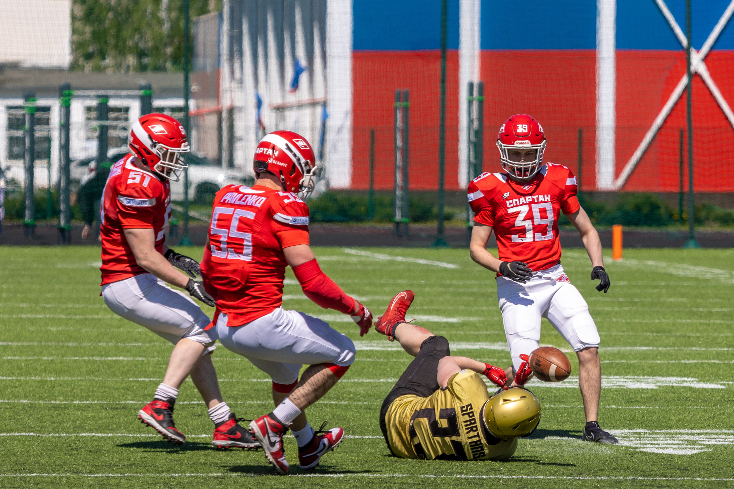 Спортивная фотосъемка американского футбола. Фотография. Юрий Савин