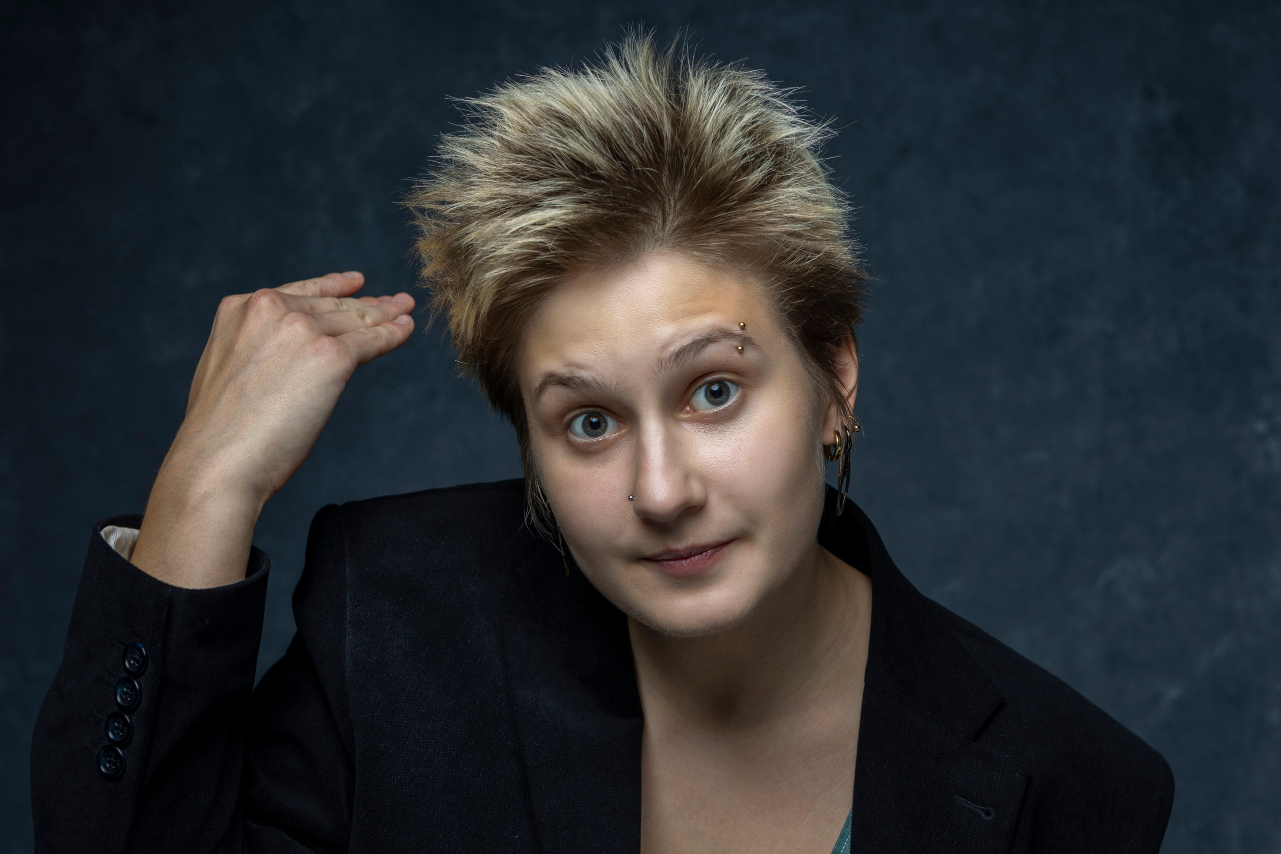 Фотосессия в студии. Женский портрет. Анна. Фотография. Юрий Савин