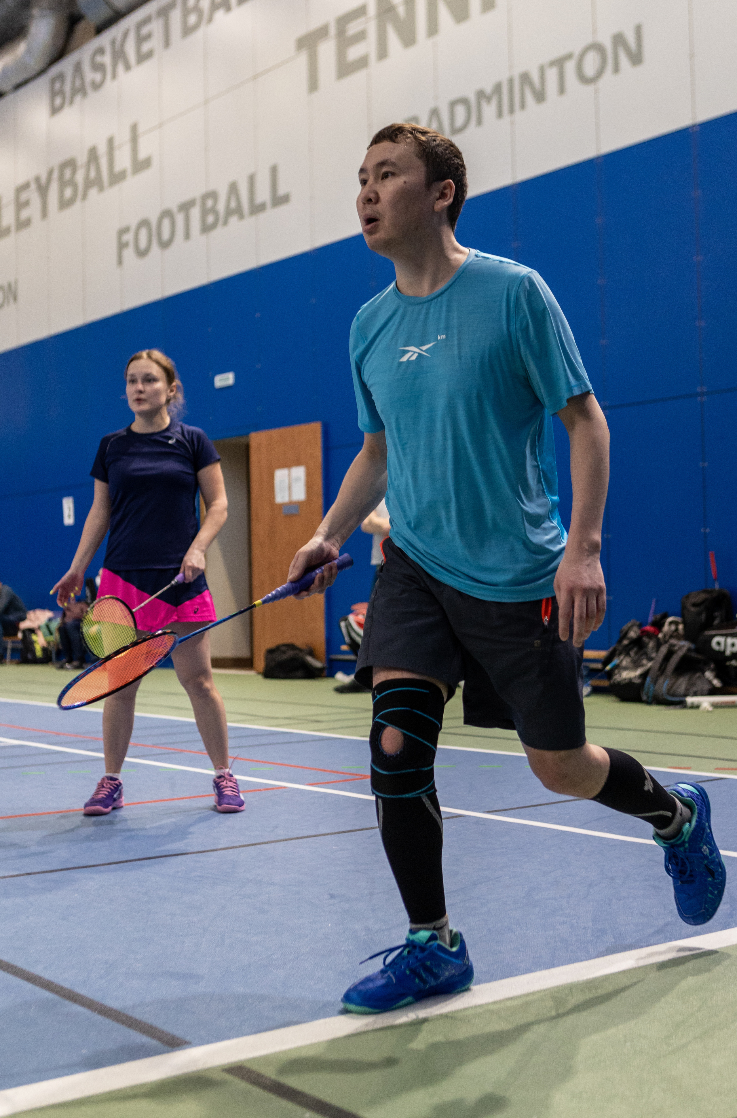 Фотосъемка Бадминтон, соревнование в World Class Москва. Фотография. Юрий Савин