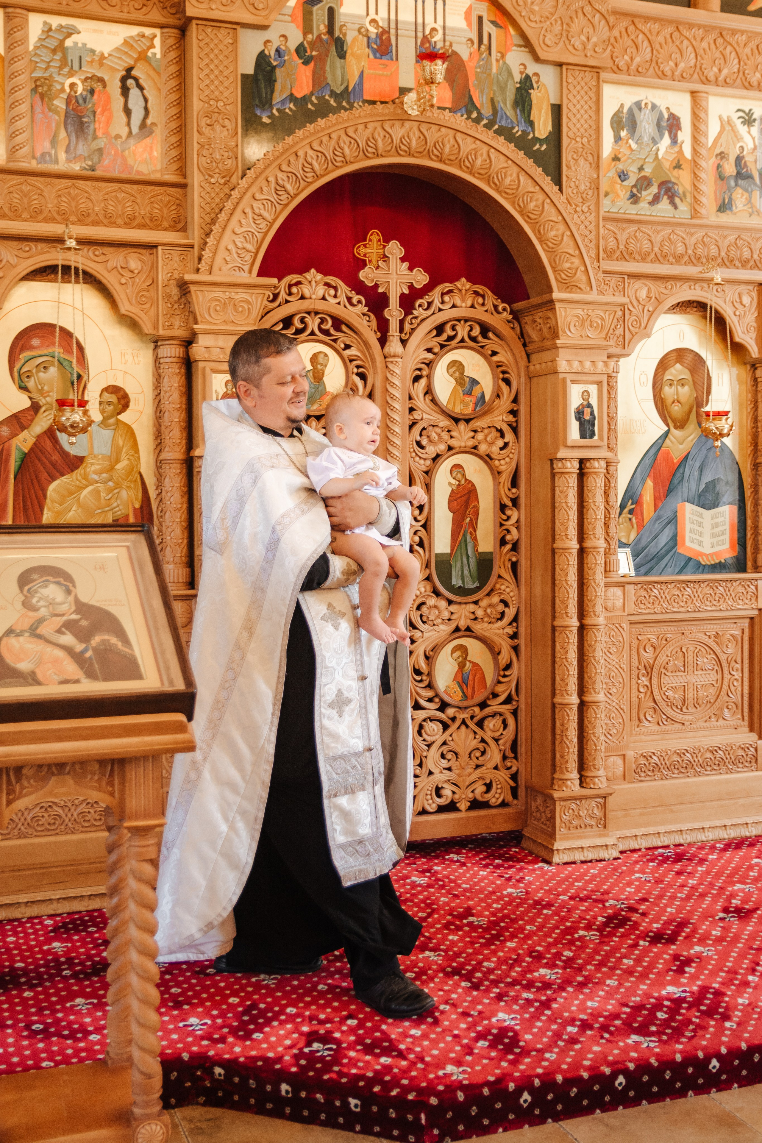 Крещение Демьяна. Семейный и детский фотограф Кущ Наташа