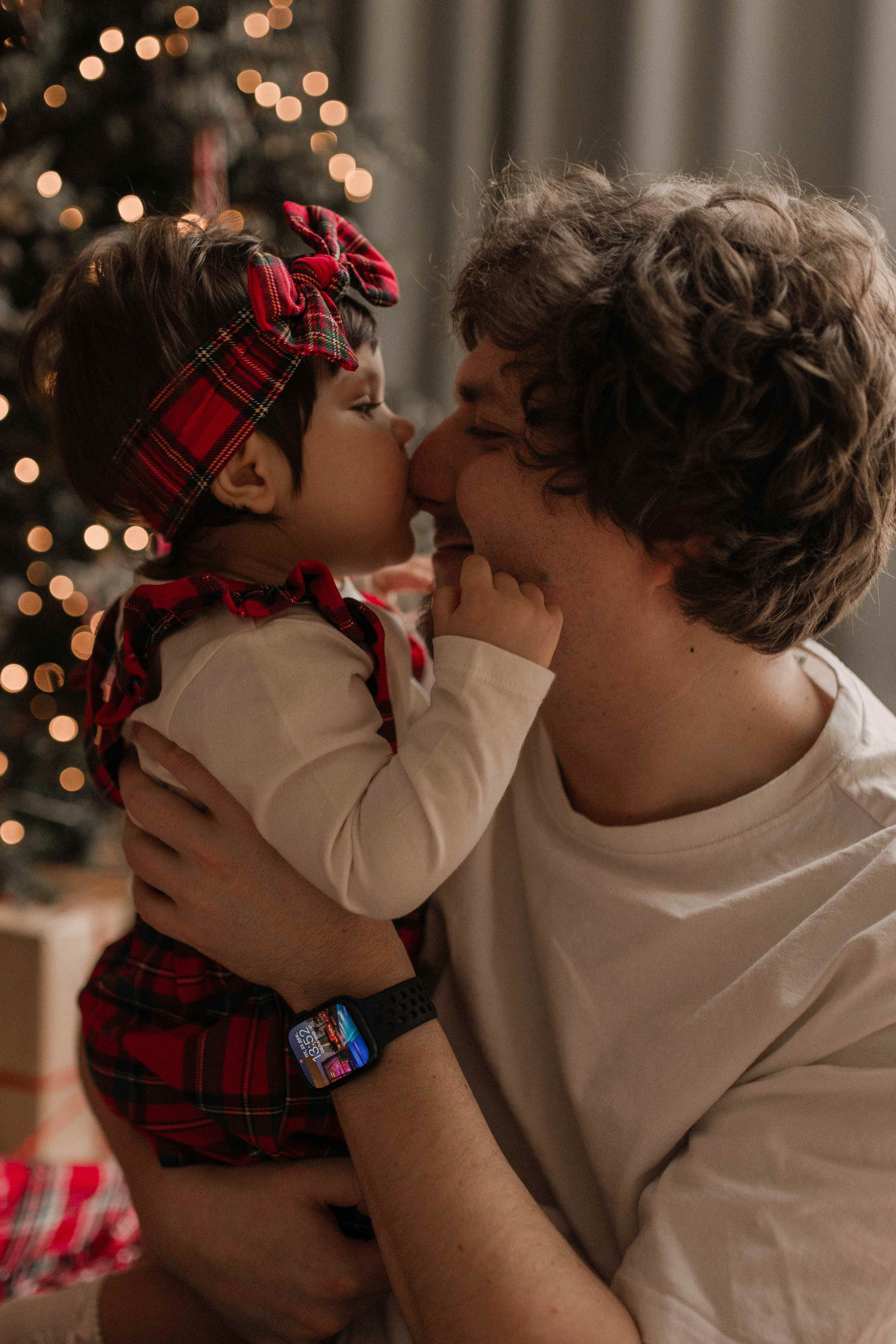 Новогодняя семейная. Детский и семейный фотограф, съемка новорожденных Москва