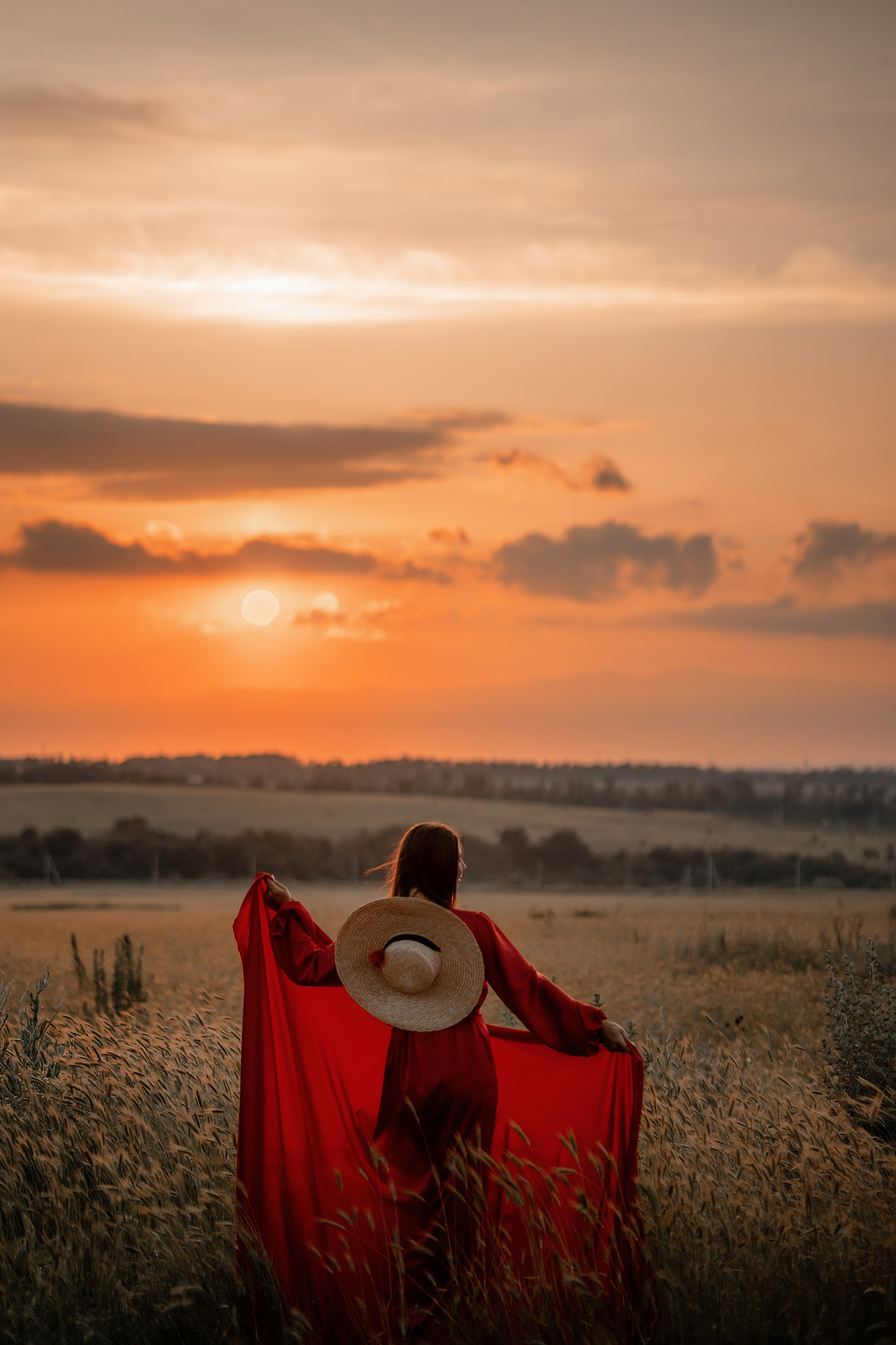 Летящие платья. Художественный фотограф Анапа Александра Долбикова