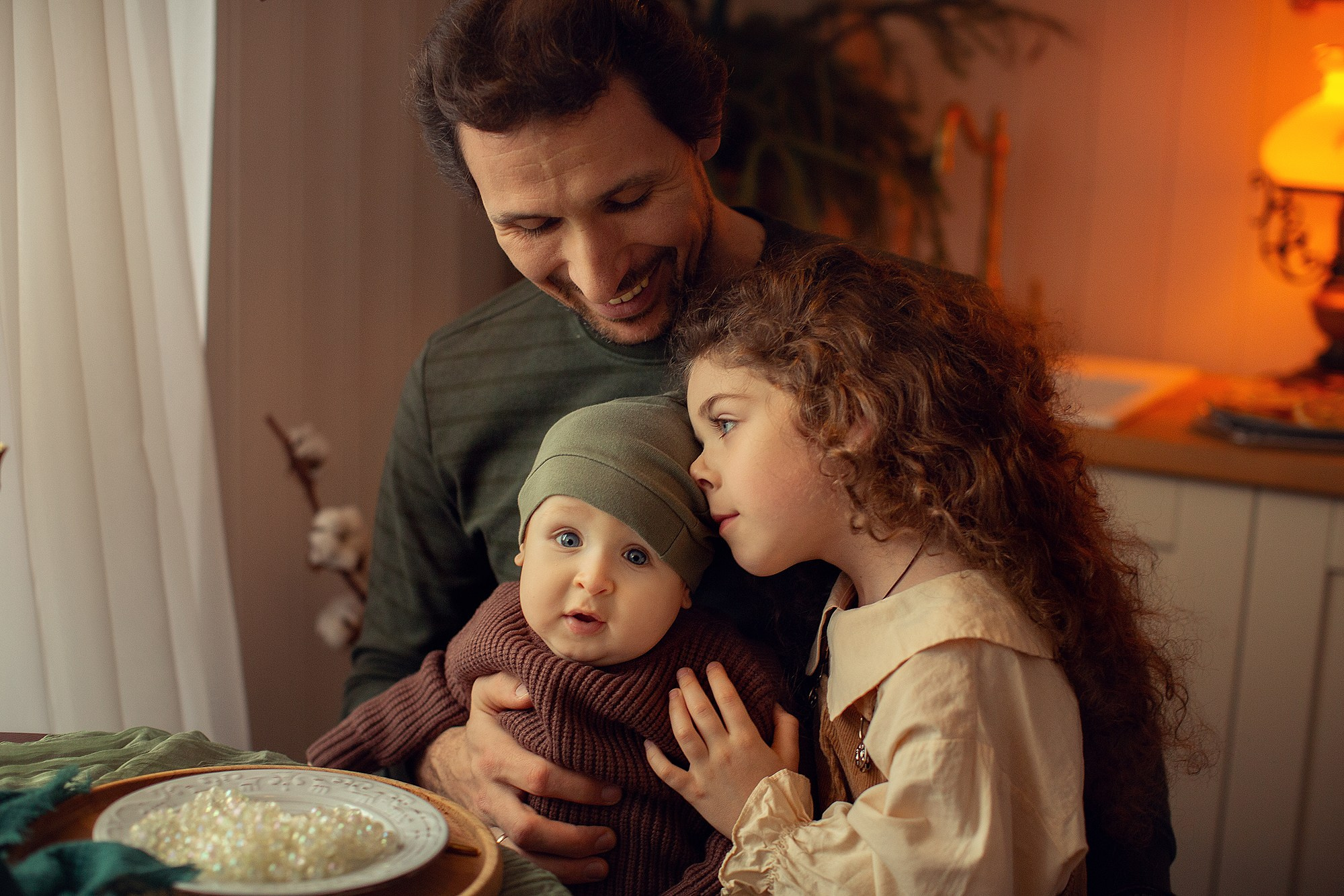 Очень уютная новогодняя съемка на даче. Tatyana Nadezhdina Family photographer