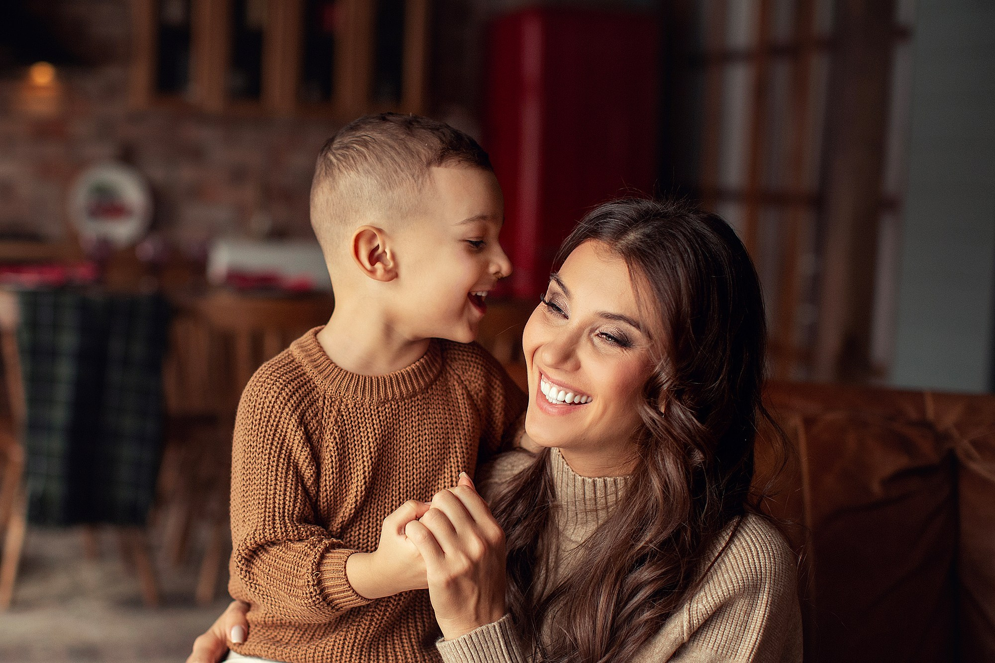 Студийная съемка мамы с сыновьями. Tatyana Nadezhdina Family photographer